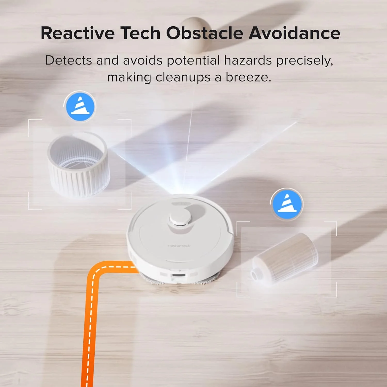 جاروبرقی رباتیک و تی شوی Roborock Q Revo، خشککن خودکار، بالابر/شستشو، چرخش دوگانه، پر کردن خودکار، تخلیه خودکار، فناوری اجتناب از موانع Reactive Tech، مکش 5500Pa، سفید جاروبرقی رباتیک و تی شوی Roborock Q Revo، خشککن خودکار، بالابر/شستشو، چرخش دوگانه، پر کردن خودکار، تخلیه خودکار، فناوری اجتناب از موانع Reactive Tech، مکش 5500Pa، سفید