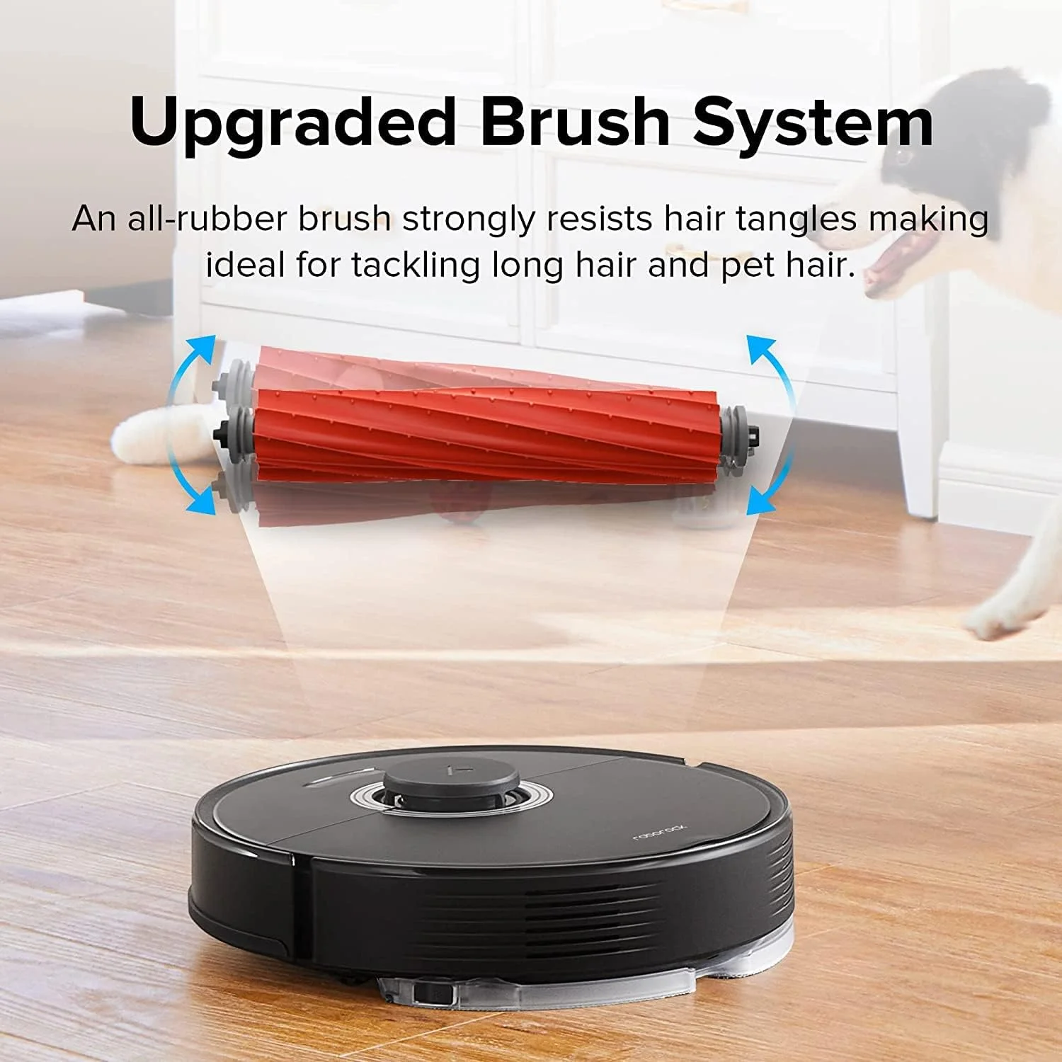 جاروبرقی رباتیک Roborock Q7 Max+، تمیز کردن بدون دخالت دست تا 7 هفته، جاروبرقی رباتیک با قابلیت تی کشی کنترل شده توسط برنامه، مکش 4200Pa، مناطق بدون تی و بدون رفتن، 180 دقیقه زمان کارکرد، سازگار با الکسا (مشکی) جاروبرقی رباتیک Roborock Q7 Max+، تمیز کردن بدون دخالت دست تا 7 هفته، جاروبرقی رباتیک با قابلیت تی کشی کنترل شده توسط برنامه، مکش 4200Pa، مناطق بدون تی و بدون رفتن، 180 دقیقه زمان کارکرد، سازگار با الکسا (مشکی)