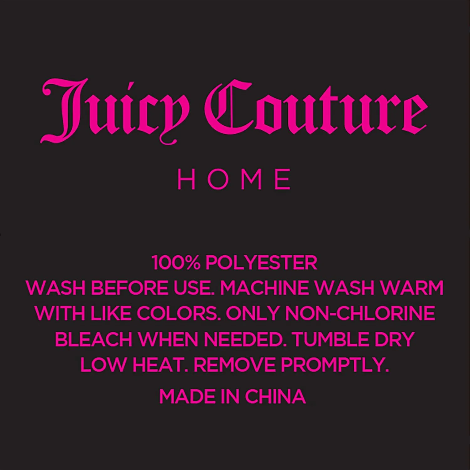 روبالشی ساتن Juicy Couture برای مو و پوست، ست 2 عددی روبالشی سایز استاندارد مشکی - روکش های خنک کننده ساتن ابریشمی با بستن پاکتی روبالشی ساتن Juicy Couture برای مو و پوست، ست 2 عددی روبالشی سایز استاندارد مشکی - روکش های خنک کننده ساتن ابریشمی با بستن پاکتی