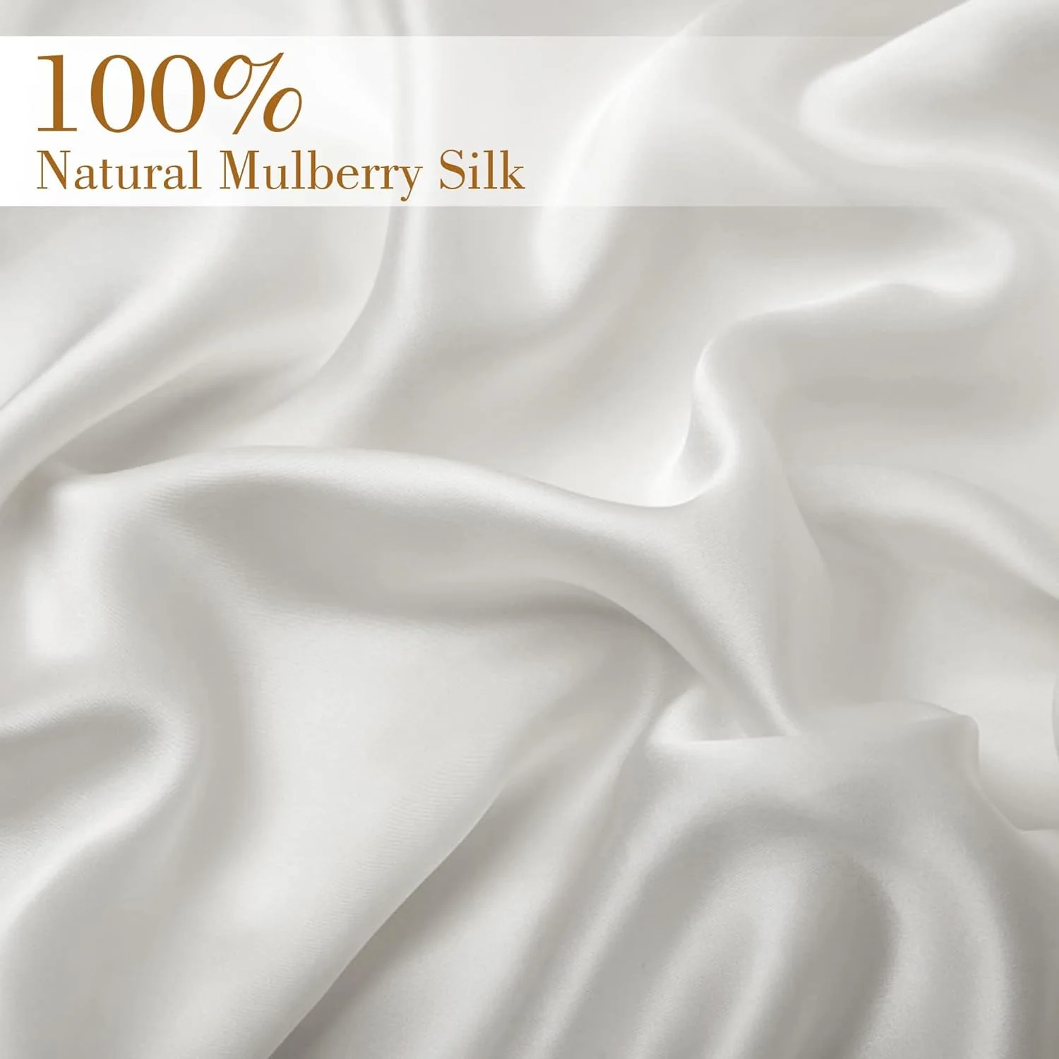 KASTWAVE Natural Mulberry Silk Pillowcase, 2 Pack 50 x 75 cm Soft Smooth Cooling Silk Pillow Covers, Premium Grade Both Side 600 Thread Count Silk Pillowcase for Hair and Skin Health, White KASTWAVE Natural Mulberry Silk Pillowcase, 2 Pack 50 x 75 cm Soft Smooth Cooling Silk Pillow Covers, Premium Grade Both Side 600 Thread Count Silk Pillowcase for Hair and Skin Health, White