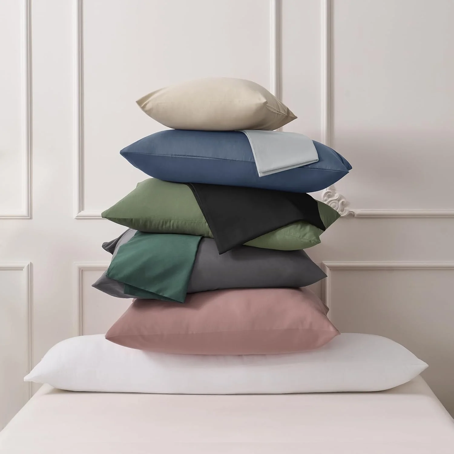 روکش کوسن Jellymoni، ابعاد 80 در 80 سانتی متر، ست 2 عددی روبالشی، خاکستری روشن، از جنس پنبه Oeko-Tex 100% پنبه شسته شده، روبالشی با زیپ مخفی، نرم، ست 2 عددی روکش کوسن برای کوسن های 80 در 80 سانتی متر روکش کوسن Jellymoni، ابعاد 80 در 80 سانتی متر، ست 2 عددی روبالشی، خاکستری روشن، از جنس پنبه Oeko-Tex 100% پنبه شسته شده، روبالشی با زیپ مخفی، نرم، ست 2 عددی روکش کوسن برای کوسن های 80 در 80 سانتی متر