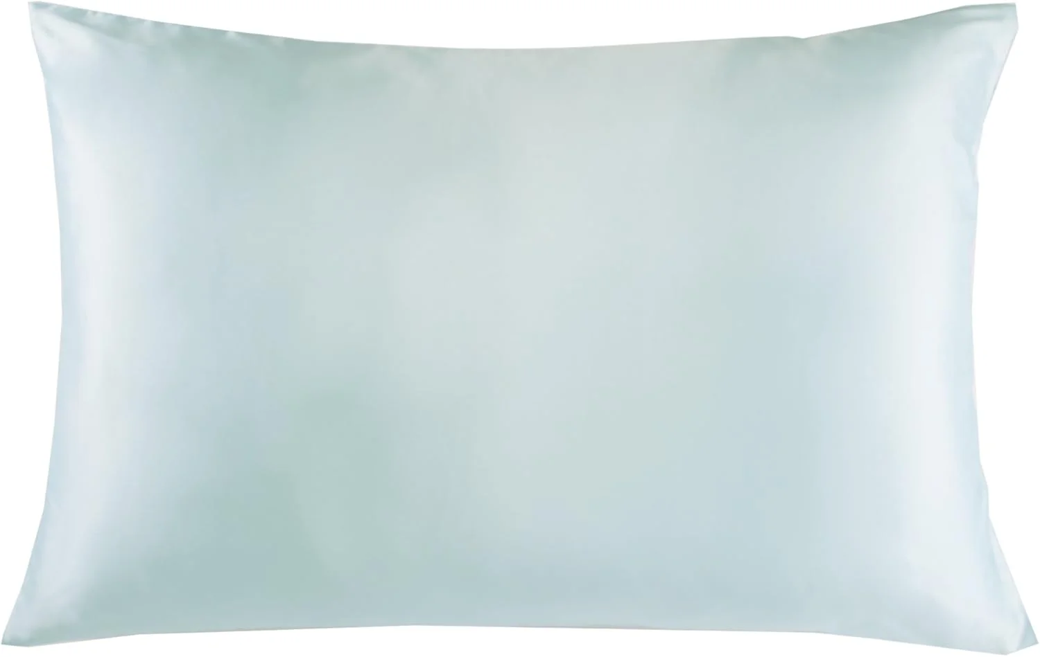 Jasmine Silk 100% Pure Mulberry Silk 19 Momme Charmeuse Silk Pillowcase With Cotton underside 1pc 50 x 75 cm Hypoallergenic (Duck egg) Jasmine Silk 100% Pure Mulberry Silk 19 Momme Charmeuse Silk Pillowcase With Cotton underside 1pc 50 x 75 cm Hypoallergenic (Duck egg)