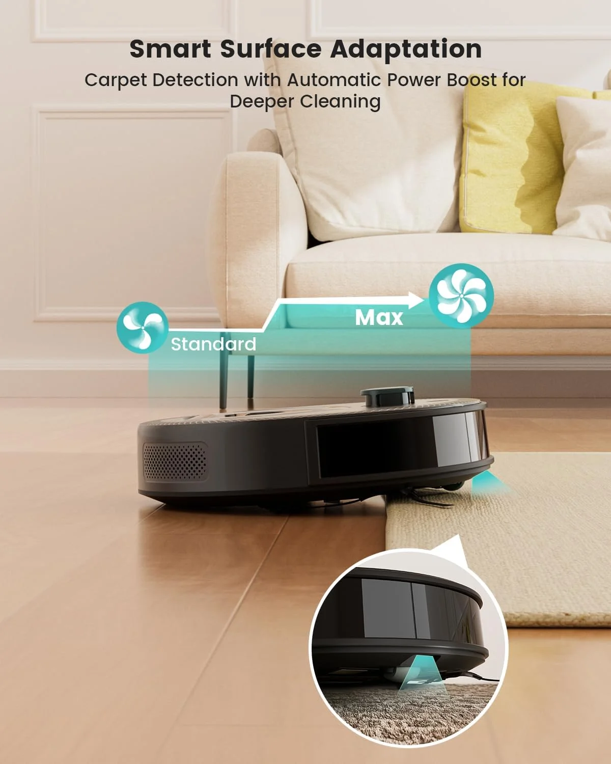 جاروبرقی رباتیک Lefant M330 Pro 3 در 1، جاروبرقی رباتیک با قدرت مکش 5000Pa، مسیریابی DToF، نقشه برداری، مناطق مجازی، اجتناب از موانع PSD، 150 دقیقه، اتصال از طریق Alexa/APP/WiFi جاروبرقی رباتیک Lefant M330 Pro 3 در 1، جاروبرقی رباتیک با قدرت مکش 5000Pa، مسیریابی DToF، نقشه برداری، مناطق مجازی، اجتناب از موانع PSD، 150 دقیقه، اتصال از طریق Alexa/APP/WiFi
