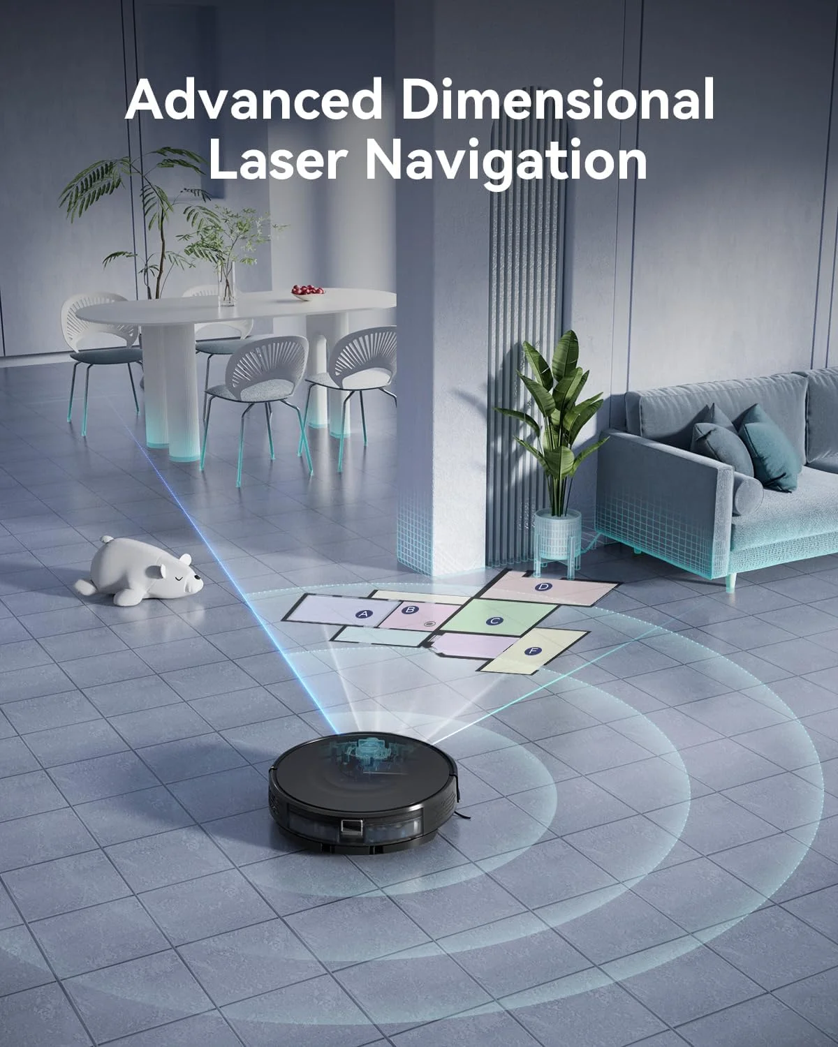 Kewbily Robot Vacuum and Mop Combo, LiDAR Navigation with Ultra Slim Design, Smart Mapping Robotic Vacuum Cleaner, 9000Pa Suction, Customizable Cleaning for Pet Hair, Carpets, and Hard Floors Kewbily Robot Vacuum and Mop Combo, LiDAR Navigation with Ultra Slim Design, Smart Mapping Robotic Vacuum Cleaner, 9000Pa Suction, Customizable Cleaning for Pet Hair, Carpets, and Hard Floors