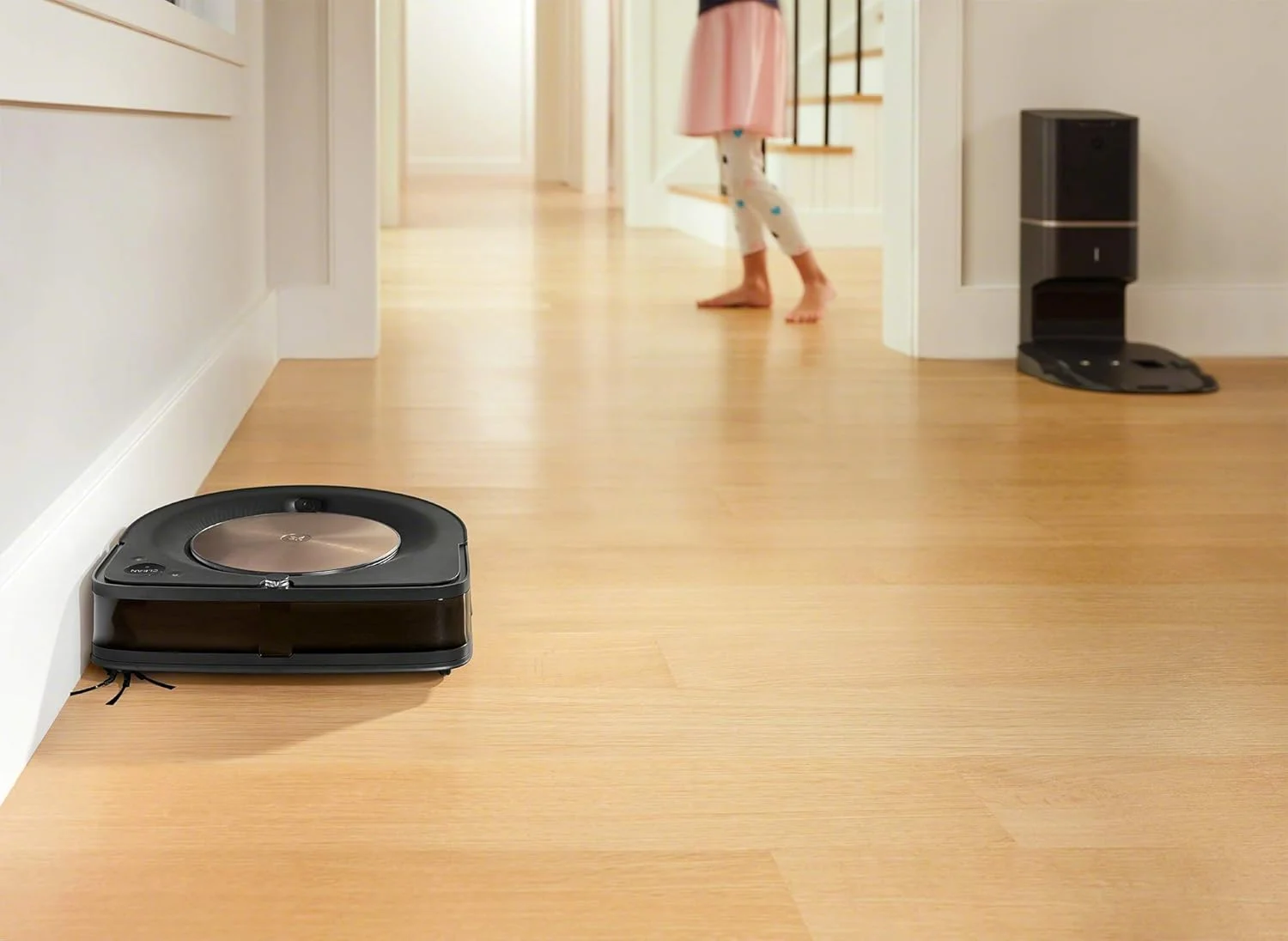 iRobot Roomba s9+ WiFi connected Robot Vacuum with Automatic Dirt Disposal PerfectEdge Technology Advanced Navigation Scheduling 2 year Warranty on Robot 1 year on Battery, Black, S955840 iRobot Roomba s9+ WiFi connected Robot Vacuum with Automatic Dirt Disposal PerfectEdge Technology Advanced Navigation Scheduling 2 year Warranty on Robot 1 year on Battery, Black, S955840