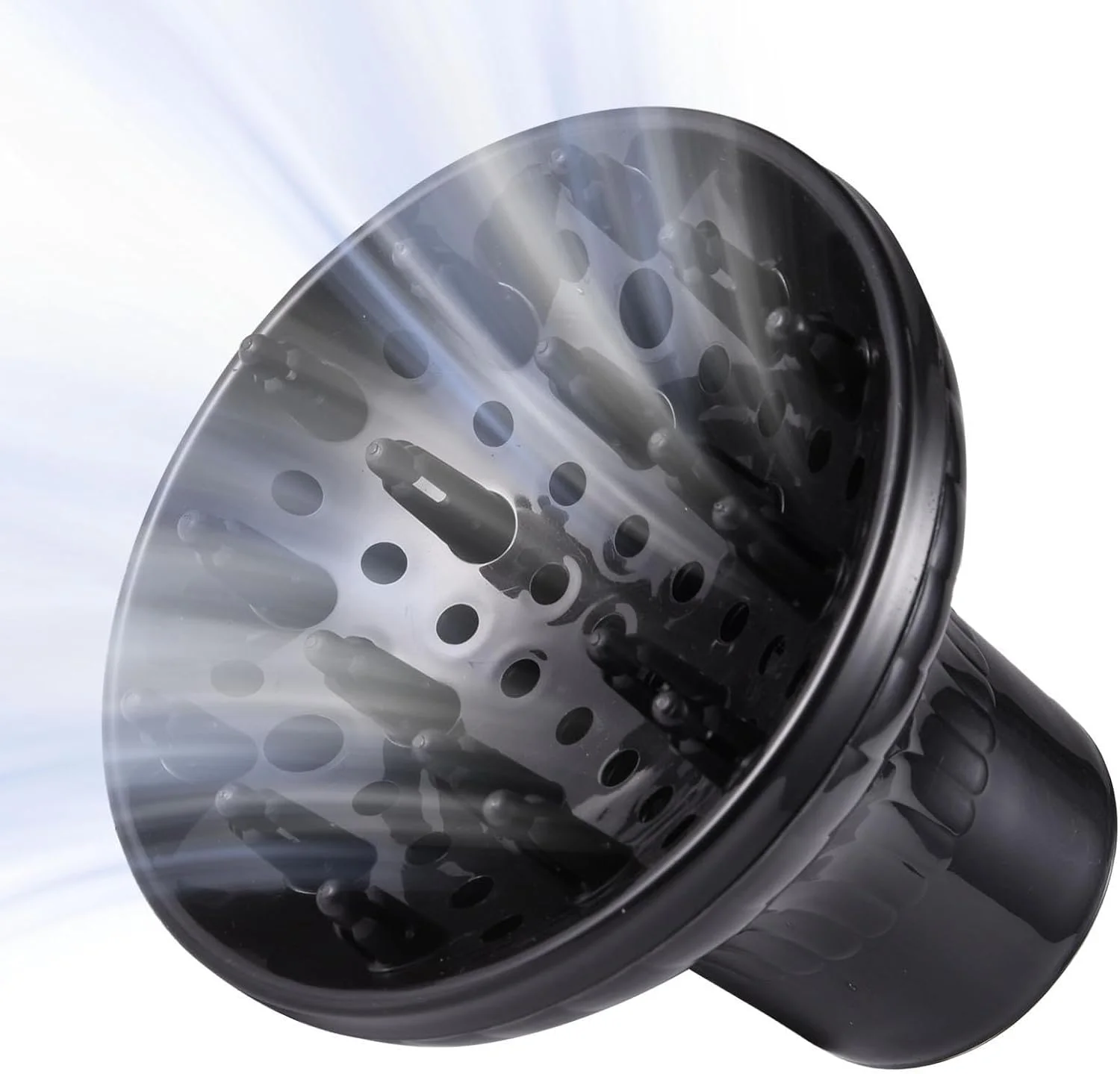 Diffuser Nozzle For Hair Dryer,Hair Diffuser Nozzle For Blow Dryers - Blow Dryer For Wavy, Straight For Hotel, Bedroom