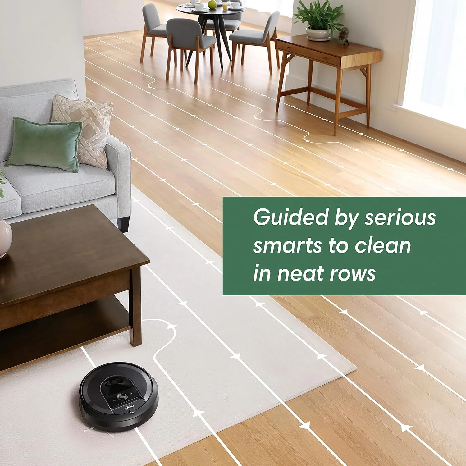 جاروبرقی رباتیک هوشمند iRobot Roomba i7 با قابلیت اتصال به Wi-Fi و نقشه برداری هوشمند (7150)، مشکی، i715020 جاروبرقی رباتیک هوشمند iRobot Roomba i7 با قابلیت اتصال به Wi-Fi و نقشه برداری هوشمند (7150)، مشکی، i715020