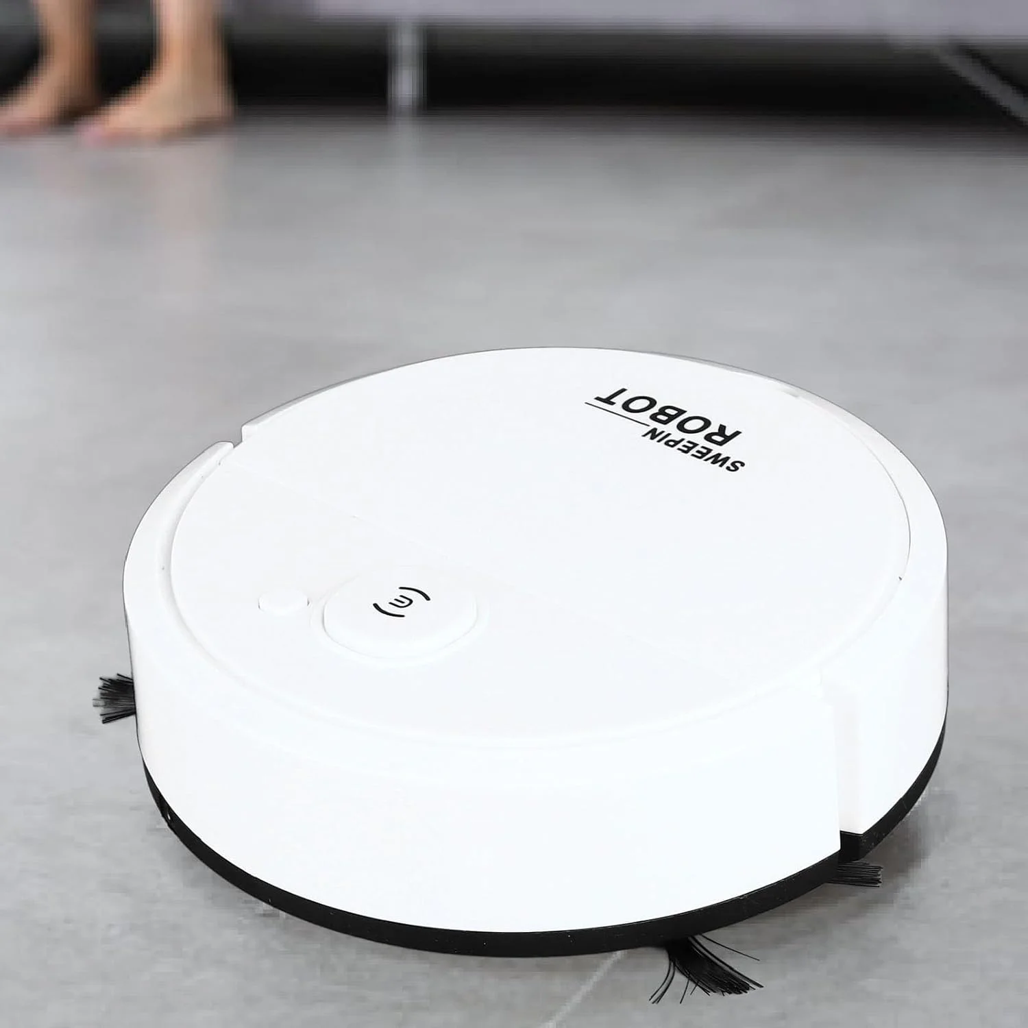 جاروبرقی رباتیک gernie، فوق العاده نازک 4 سانتی متری، جاروبرقی رباتیک هوشمند با مکش قدرتمند، جاروبرقی رباتیک برای موی حیوانات خانگی، کف های سخت، فرش های کوتاه، کف های چوبی، سفید جاروبرقی رباتیک gernie، فوق العاده نازک 4 سانتی متری، جاروبرقی رباتیک هوشمند با مکش قدرتمند، جاروبرقی رباتیک برای موی حیوانات خانگی، کف های سخت، فرش های کوتاه، کف های چوبی، سفید