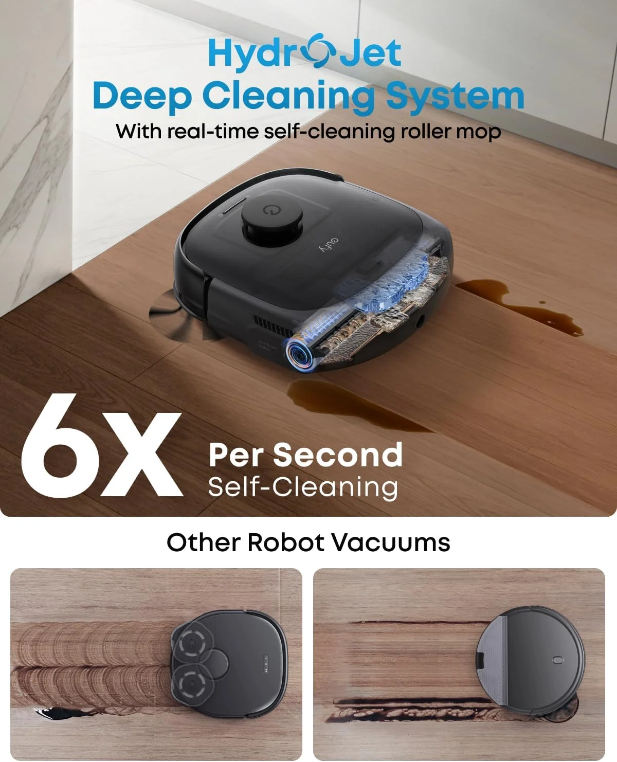 eufy E28 Omni Robot Vacuum Cleaner with Mop, HydroJet System, Portable Deep Cleaner for Carpet, Spot Cleaner, 20,000 Pa Turbo Suction, Zero Tangling, Corner-to-Edge Deep Cleaning, All-In-One Station eufy E28 Omni Robot Vacuum Cleaner with Mop, HydroJet System, Portable Deep Cleaner for Carpet, Spot Cleaner, 20,000 Pa Turbo Suction, Zero Tangling, Corner-to-Edge Deep Cleaning, All-In-One Station