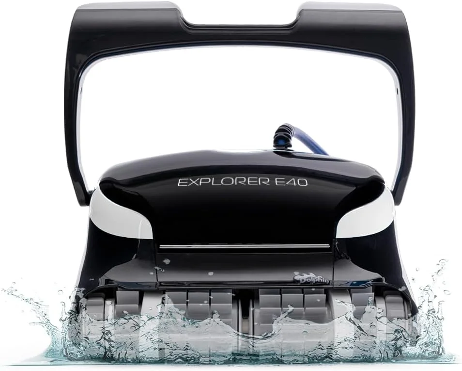 جاروبرقی رباتیک استخر دلفین Explorer E40 Wi-Fi مناسب استخرهای تا 50 فوت - برس تمیز کننده خط آب جاروبرقی رباتیک استخر دلفین Explorer E40 Wi-Fi مناسب استخرهای تا 50 فوت - برس تمیز کننده خط آب