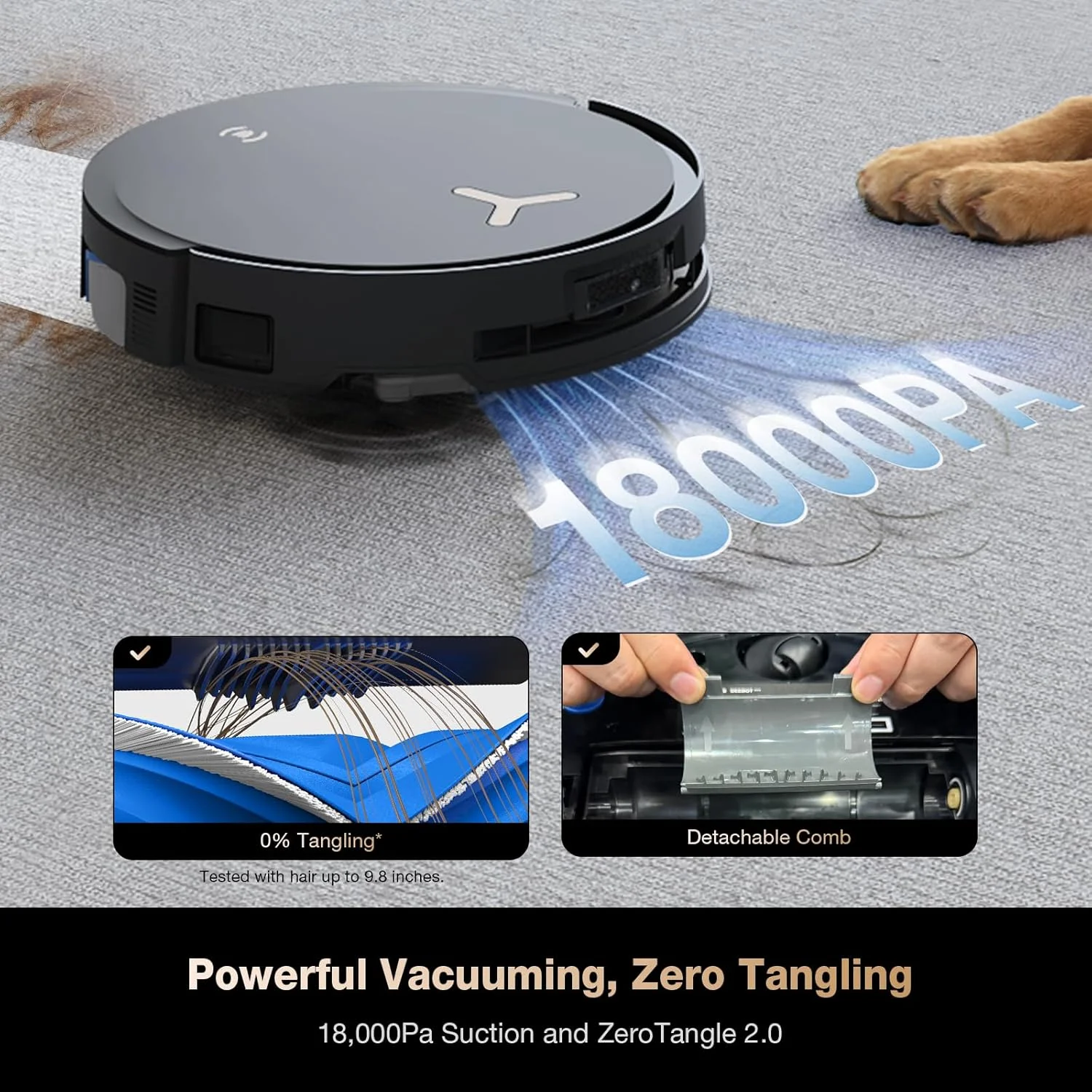 جاروبرقی رباتیک و تی شوی ECOVACS DEEBOT X8 PRO Omni، تی کشی خودشور فوری OZMO Roller، مکش 18000Pa شستشوی تی با آب گرم، افزودن خودکار محلول تمیز کننده، خشک کردن با هوای گرم، تخلیه خودکار جاروبرقی رباتیک و تی شوی ECOVACS DEEBOT X8 PRO Omni، تی کشی خودشور فوری OZMO Roller، مکش 18000Pa شستشوی تی با آب گرم، افزودن خودکار محلول تمیز کننده، خشک کردن با هوای گرم، تخلیه خودکار