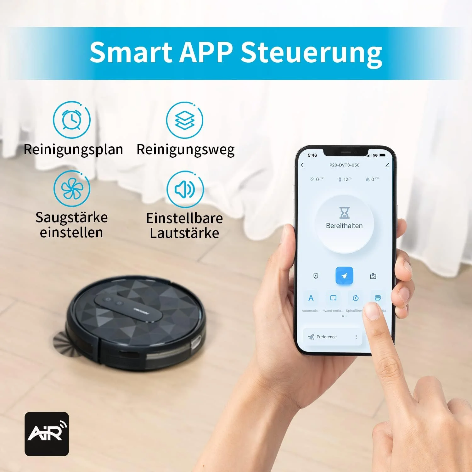 جاروبرقی رباتیک AIRROBO
