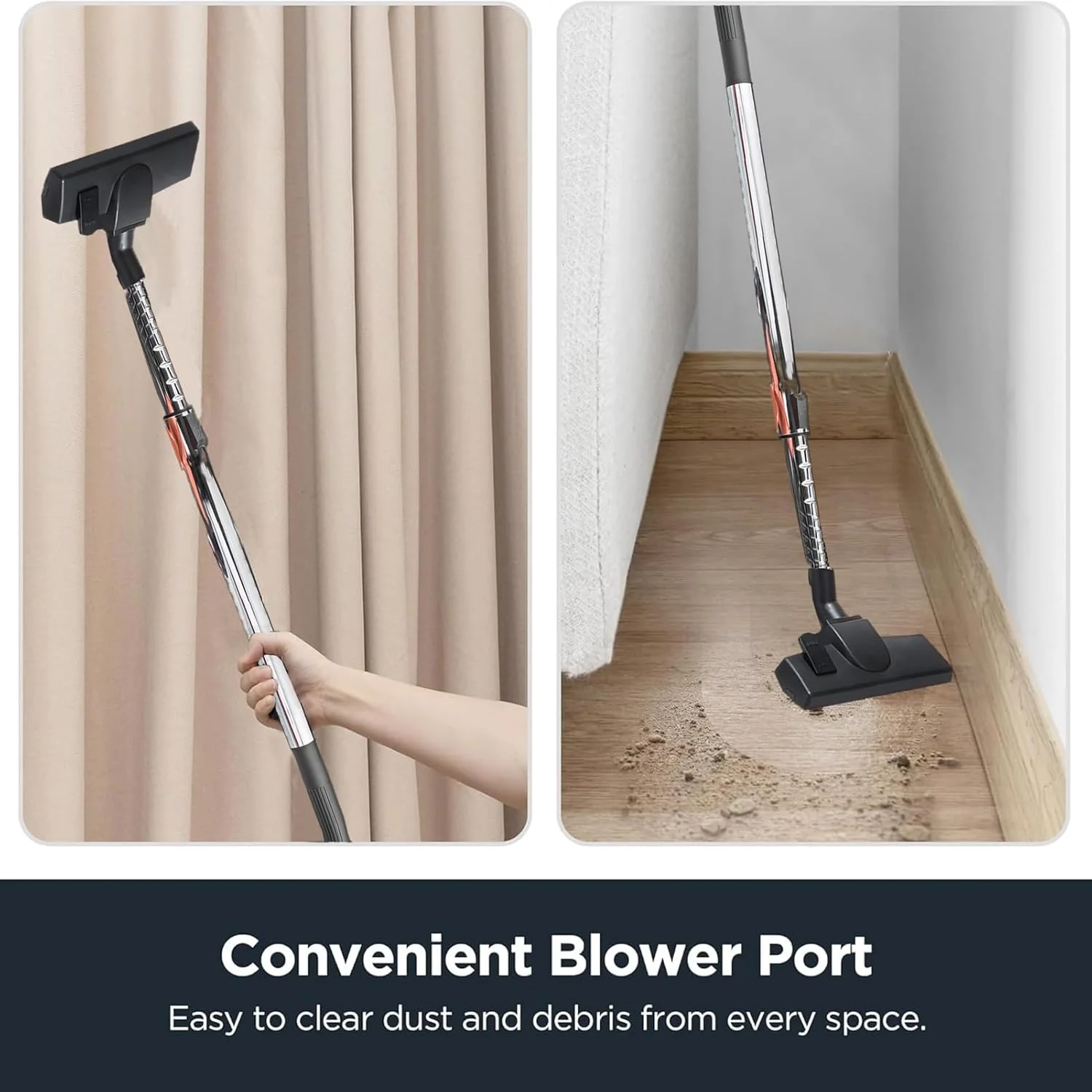 جاروبرقی 3300 واتی، جاروبرقی سطلی بدون کیسه چند چرخهای با فیلتراسیون سیکلون 20 کیلو پاسکال با کابل 5 متری، مخزن گرد و غبار 3 لیتری فیلتر قابل شستشو ضد باکتری برای موی حیوانات خانگی، کفهای سخت، فرش، خانه و محل کار جاروبرقی 3300 واتی، جاروبرقی سطلی بدون کیسه چند چرخهای با فیلتراسیون سیکلون 20 کیلو پاسکال با کابل 5 متری، مخزن گرد و غبار 3 لیتری فیلتر قابل شستشو ضد باکتری برای موی حیوانات خانگی، کفهای سخت، فرش، خانه و محل کار