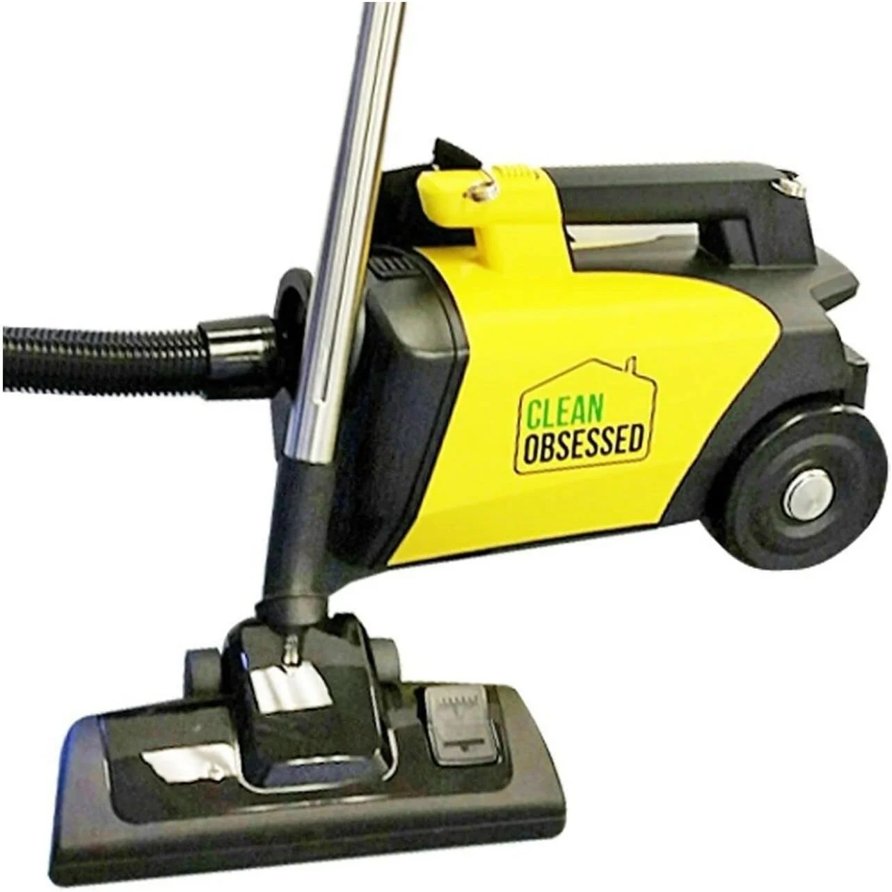 جاروبرقی سطلی Clean Obsessed برای فرش و سطوح سخت، سیستم تمیز کننده تجاری قابل حمل شامل کیت 8 تکه لوازم جانبی، سیم 27 فوتی و بند شانه قابل تنظیم جاروبرقی سطلی Clean Obsessed برای فرش و سطوح سخت، سیستم تمیز کننده تجاری قابل حمل شامل کیت 8 تکه لوازم جانبی، سیم 27 فوتی و بند شانه قابل تنظیم