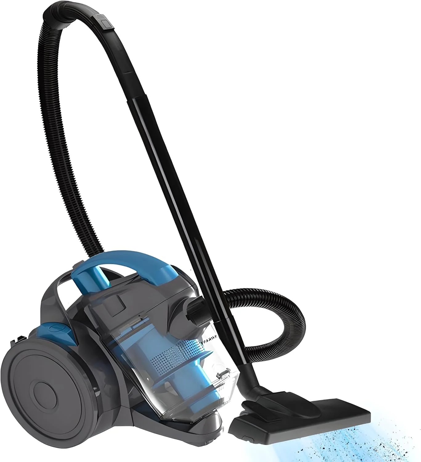 جاروبرقی سطلی خانگی خشک و مرطوب بدون کیسه سبک وزن برای فرش و کف سخت