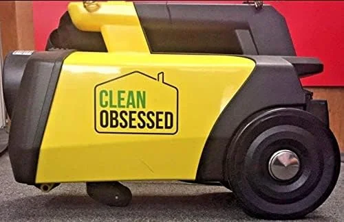 جاروبرقی سطلی Clean Obsessed برای فرش و سطوح سخت، سیستم تمیز کننده تجاری قابل حمل شامل کیت 8 تکه لوازم جانبی، سیم 27 فوتی و بند شانه قابل تنظیم