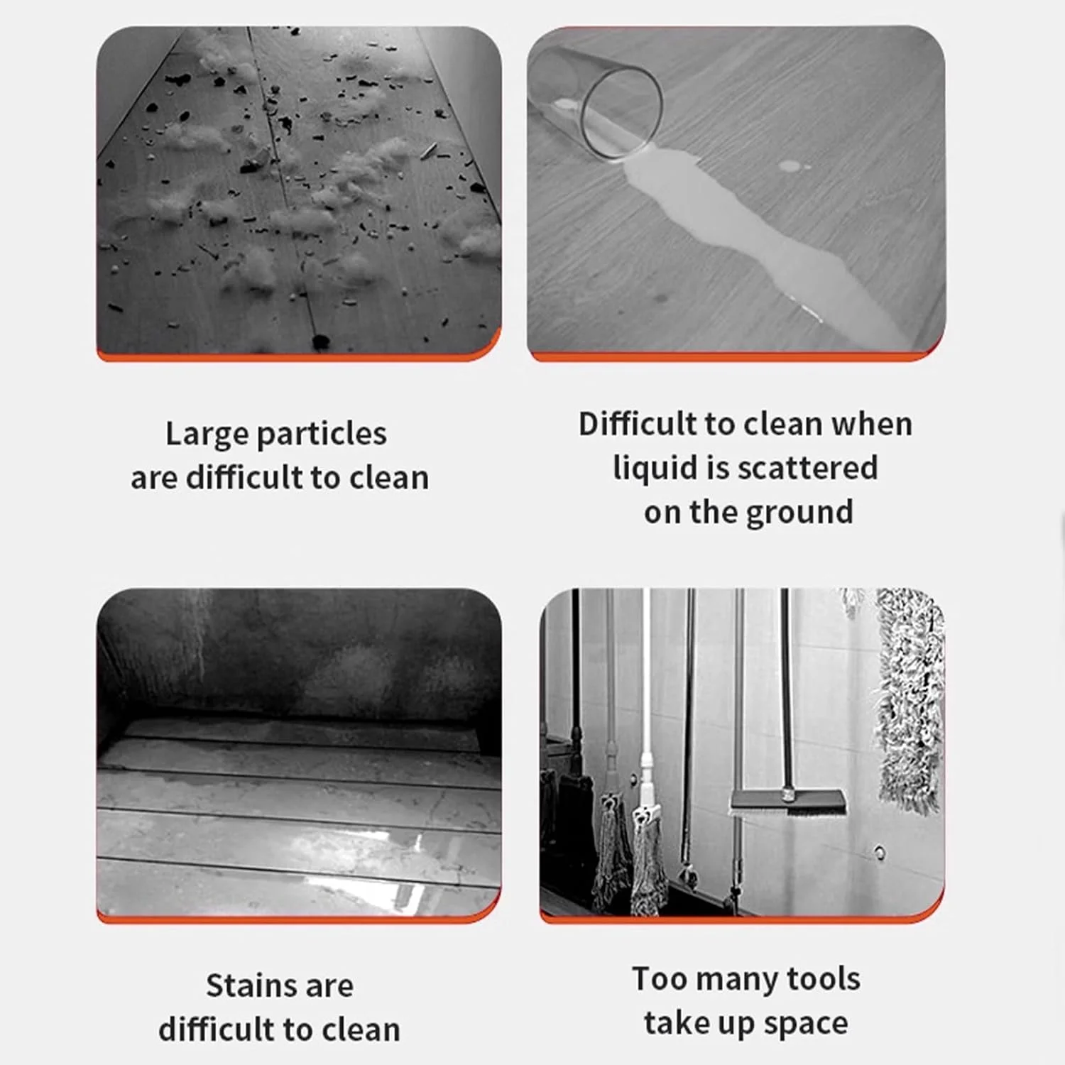 جاروبرقی سطلی 2600 وات، فیلتراسیون سیکلون، جاروبرقی فشرده بدون کیسه 22Kpa با فیلتر قابل شستشو برای موی حیوانات خانگی، فرش، کاشی - 1.5 لیتر