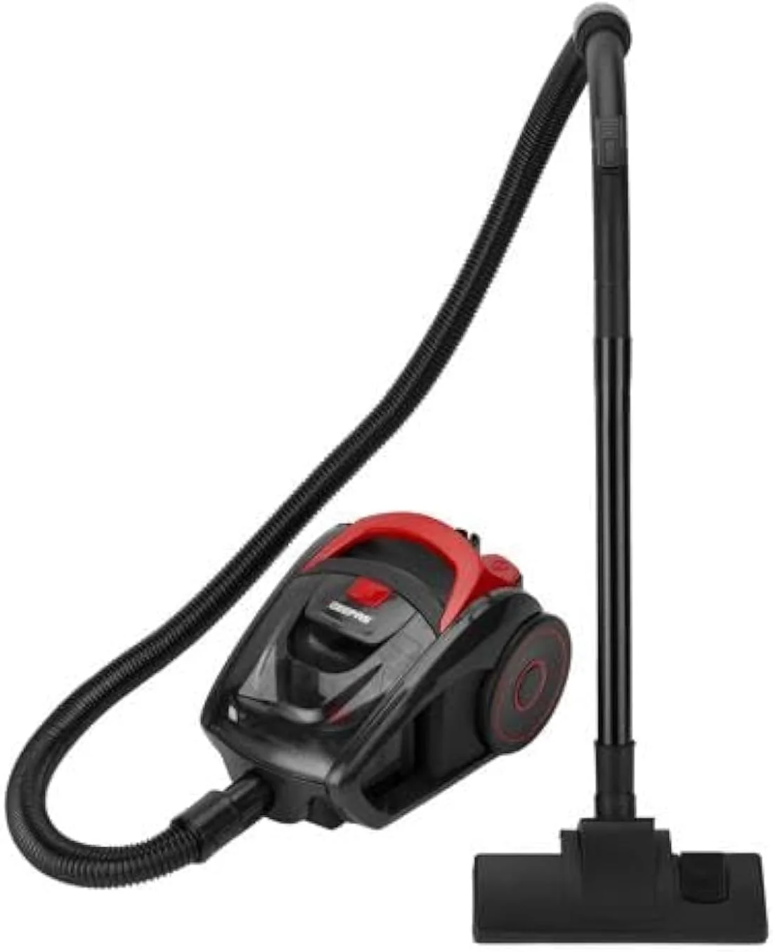 جاروبرقی 2200 وات Geepas مدل GVC19035/ ظرفیت کیسه گرد و غبار 1.5 لیتری، عملکرد جمع کننده خودکار سیم، 2 لوله پلاستیکی/ایده آل برای خانه، دفتر کار، قرمز و مشکی جاروبرقی 2200 وات Geepas مدل GVC19035/ ظرفیت کیسه گرد و غبار 1.5 لیتری، عملکرد جمع کننده خودکار سیم، 2 لوله پلاستیکی/ایده آل برای خانه، دفتر کار، قرمز و مشکی