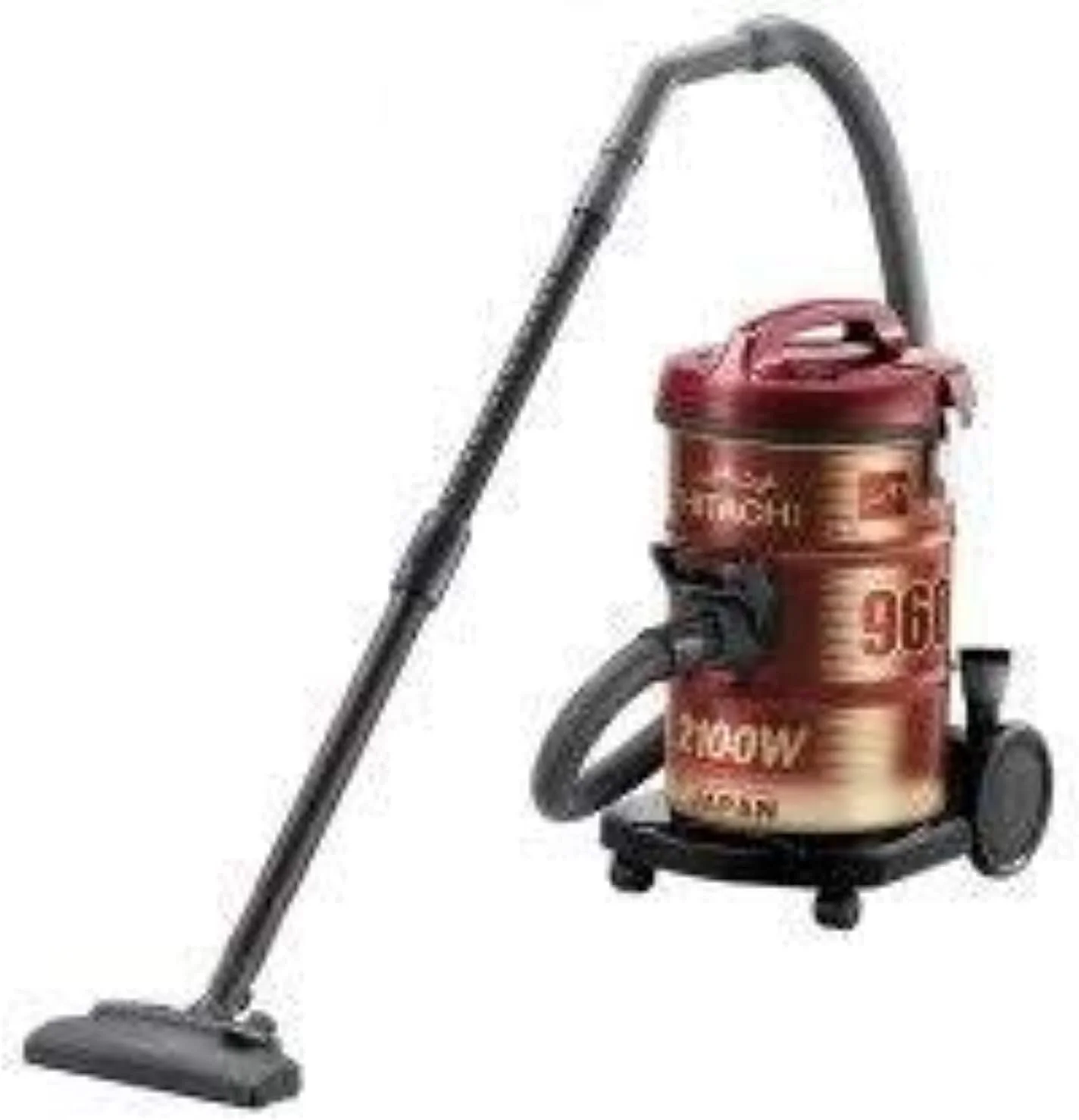 جاروبرقی سطلی هیتاچی مدل CV960Y24CBSWR با ظرفیت 21 لیتر و سیم دار - قرمز