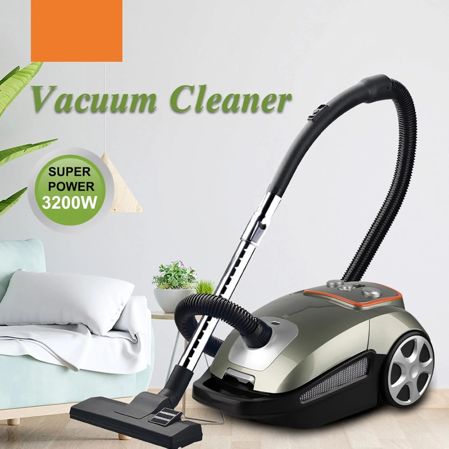 جاروبرقی خانگی MiBoce، جاروبرقی 3200 واتی با راندمان بالا، دارای مخزن گرد و غبار 3 لیتری، سیستم فیلتراسیون 7 مرحله ای، قطر ورودی هوا 40 میلی متر، برای گردگیری فرش، موی حیوانات جاروبرقی خانگی MiBoce، جاروبرقی 3200 واتی با راندمان بالا، دارای مخزن گرد و غبار 3 لیتری، سیستم فیلتراسیون 7 مرحله ای، قطر ورودی هوا 40 میلی متر، برای گردگیری فرش، موی حیوانات