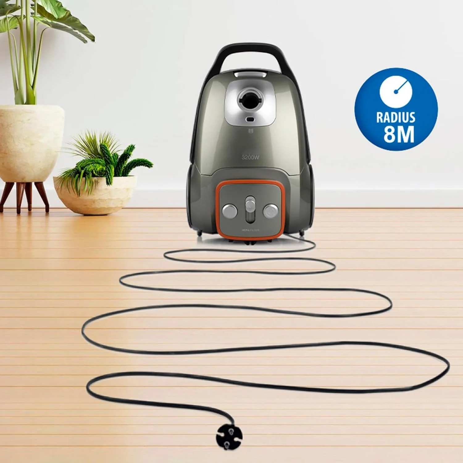 جاروبرقی خانگی MiBoce، جاروبرقی 3200 واتی با راندمان بالا، دارای مخزن گرد و غبار 3 لیتری، سیستم فیلتراسیون 7 مرحله ای، قطر ورودی هوا 40 میلی متر، برای گردگیری فرش، موی حیوانات جاروبرقی خانگی MiBoce، جاروبرقی 3200 واتی با راندمان بالا، دارای مخزن گرد و غبار 3 لیتری، سیستم فیلتراسیون 7 مرحله ای، قطر ورودی هوا 40 میلی متر، برای گردگیری فرش، موی حیوانات