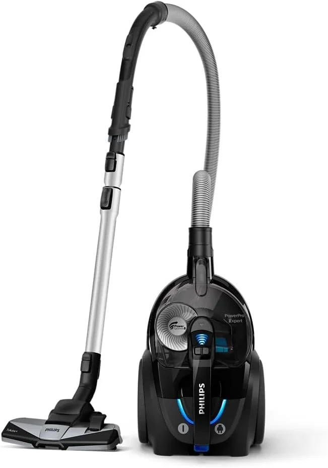 جاروبرقی بدون کیسه فیلیپس Powerpro Expert، مشکی عمیق Fc9732/61: 2100 وات، قدرت مکش 420 وات، Powercyclone 8، ظرفیت گرد و غبار 2 لیتر، فیلتر ضد آلرژی، نازل Triactive+، ابزار شکاف، قفل فعال جاروبرقی بدون کیسه فیلیپس Powerpro Expert، مشکی عمیق Fc9732/61: 2100 وات، قدرت مکش 420 وات، Powercyclone 8، ظرفیت گرد و غبار 2 لیتر، فیلتر ضد آلرژی، نازل Triactive+، ابزار شکاف، قفل فعال