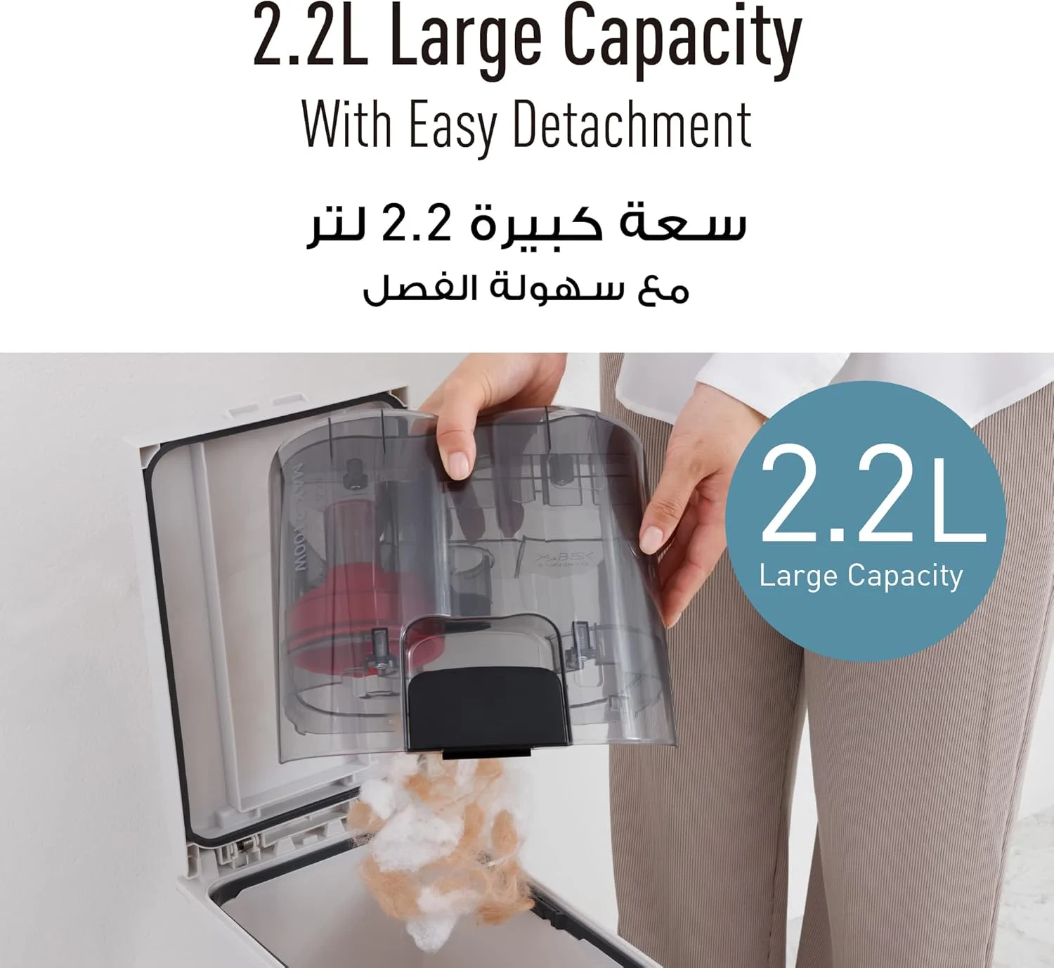 جاروبرقی بدون کیسه پاناسونیک مدل MC-CL607RE47 با توان 2100 وات، قرمز جاروبرقی بدون کیسه پاناسونیک مدل MC-CL607RE47 با توان 2100 وات، قرمز