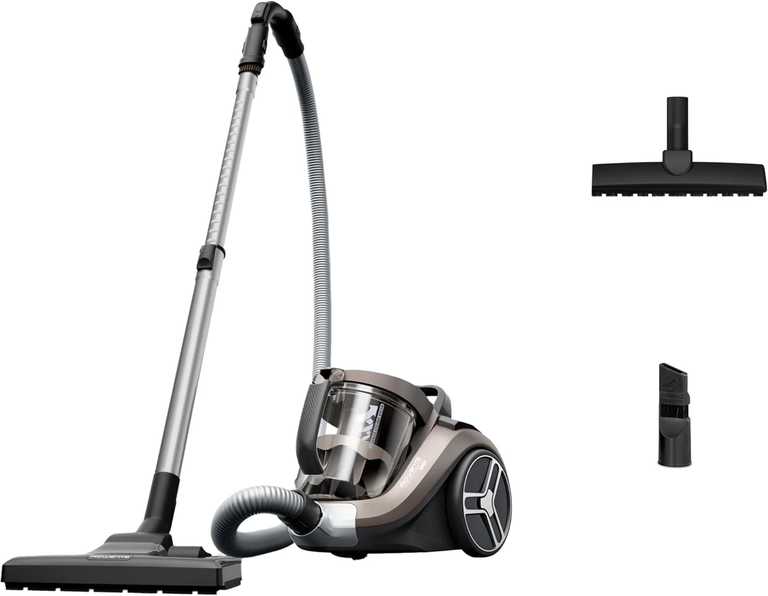 جاروبرقی کیسه ای روونتا مدل RO4B30 Compact Power XXL، کروم