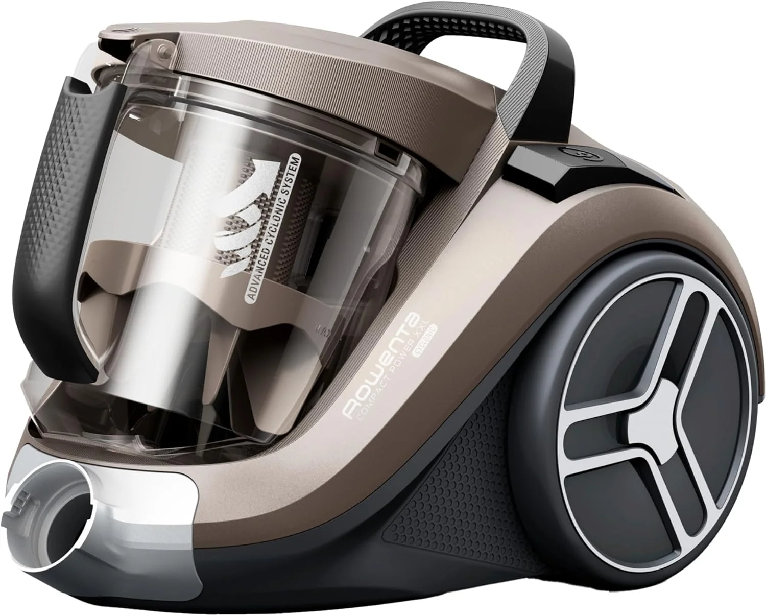 جاروبرقی کیسه ای روونتا مدل RO4B30 Compact Power XXL، کروم