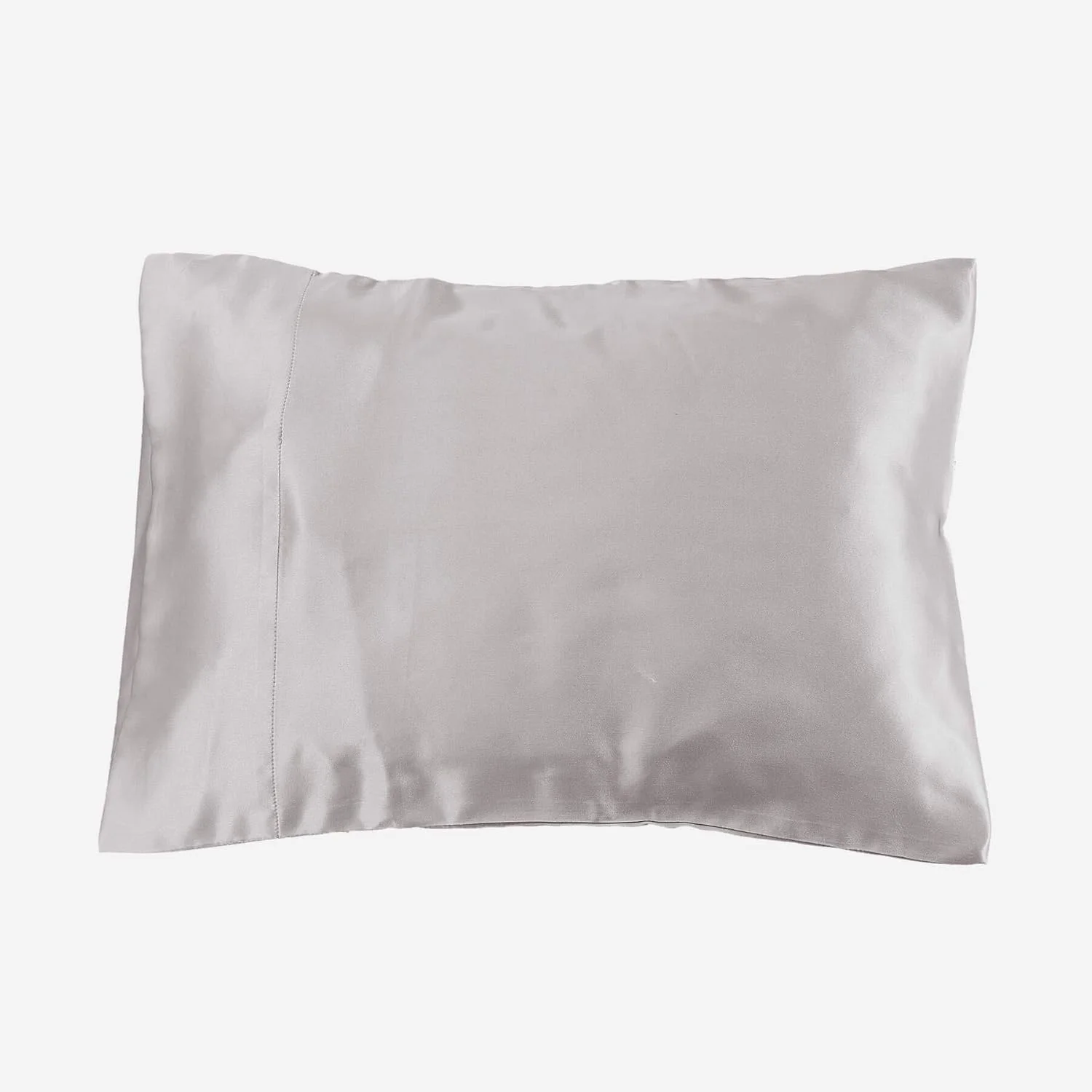 Lilysilk 3101-06-30x40 19 Momme 100% Mulberry Silk Pillowcase Travel Size, 12 x 16, Silvergray