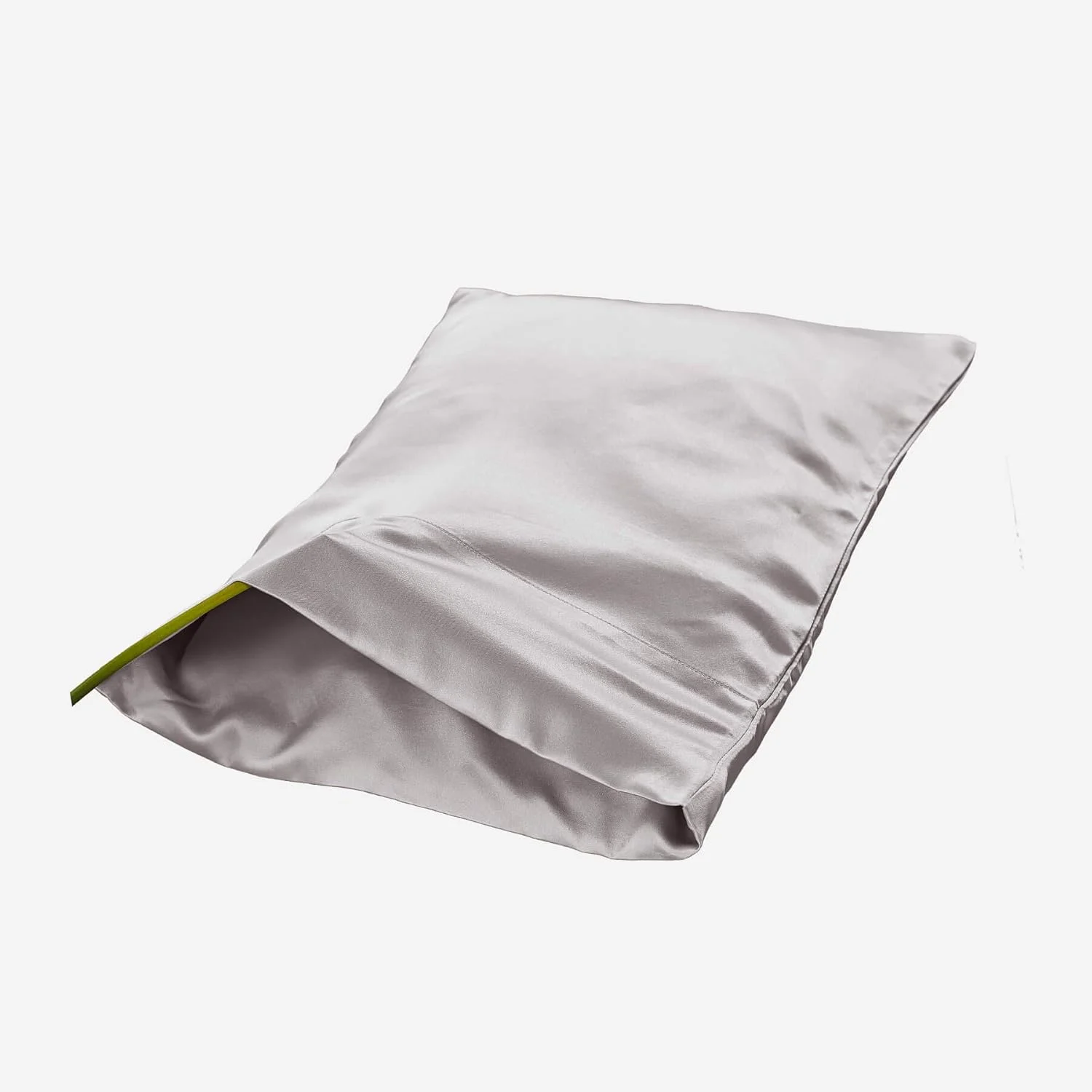 Lilysilk 3101-06-30x40 19 Momme 100% Mulberry Silk Pillowcase Travel Size, 12 x 16, Silvergray Lilysilk 3101-06-30x40 19 Momme 100% Mulberry Silk Pillowcase Travel Size, 12 x 16, Silvergray