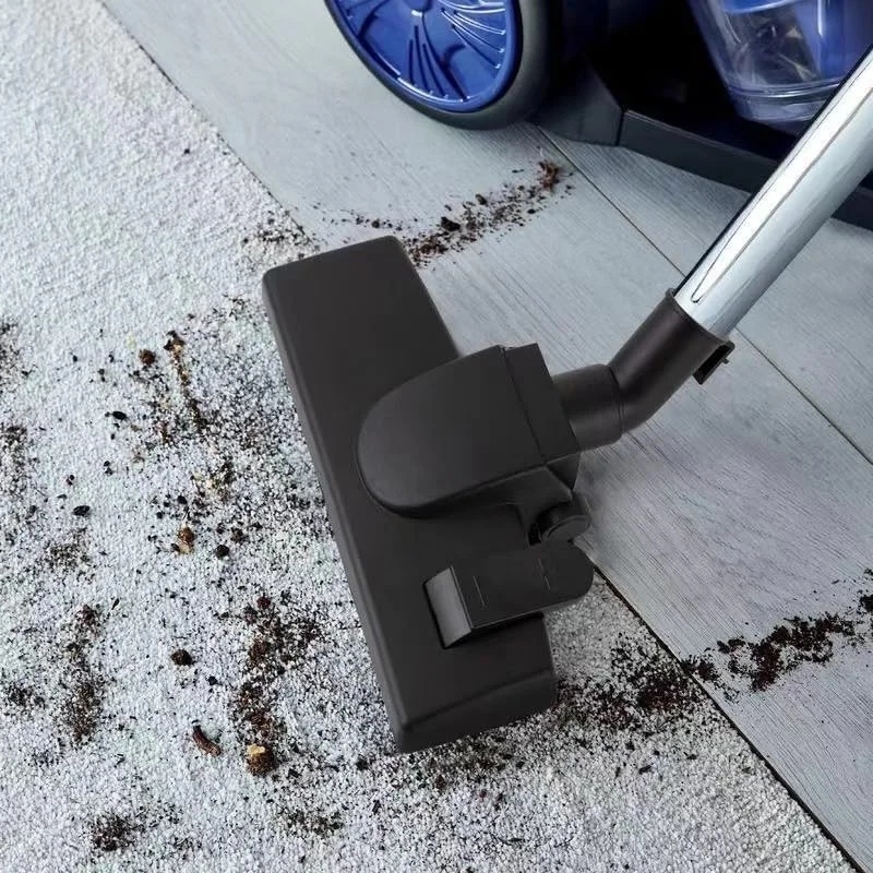 جاروبرقی سطلی 700 وات 2 در 1، شامل برس توربو مخصوص موی حیوانات خانگی و ابزار شکاف، فیلتر HEPA، آبی، ظرفیت 2 لیتر جاروبرقی سطلی 700 وات 2 در 1، شامل برس توربو مخصوص موی حیوانات خانگی و ابزار شکاف، فیلتر HEPA، آبی، ظرفیت 2 لیتر