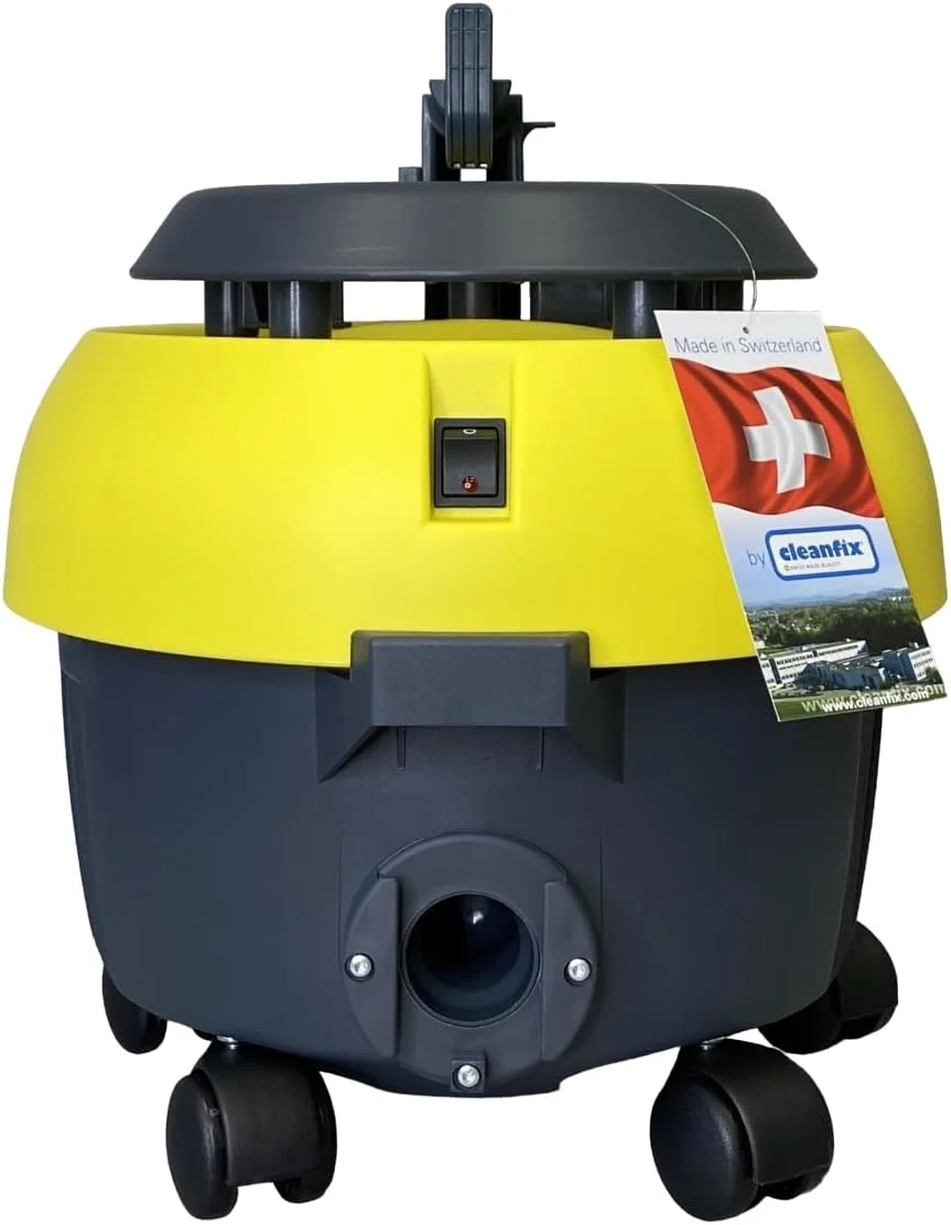 جاروبرقی قدرتمند Cleanfix S10 Plus، چند منظوره، مناسب فرش، قرمز، 12 لیتر، 850 وات، دسته ارگونومیک