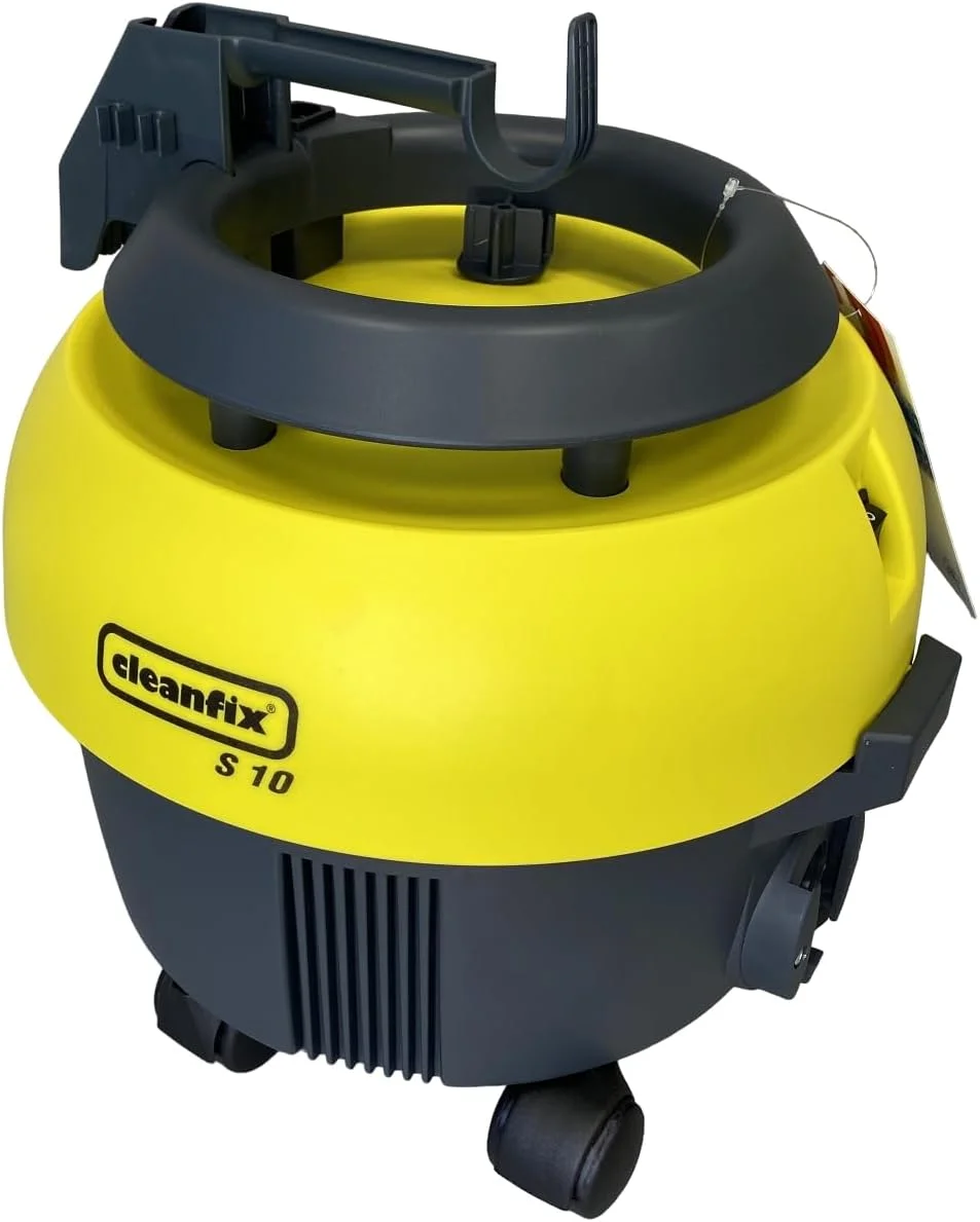 جاروبرقی قدرتمند Cleanfix S10 Plus، چند منظوره، مناسب فرش، قرمز، 12 لیتر، 850 وات، دسته ارگونومیک