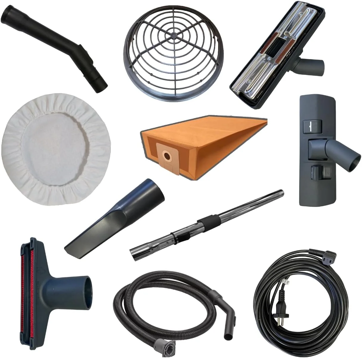 جاروبرقی قدرتمند Cleanfix S10 Plus، چند منظوره، مناسب فرش، قرمز، 12 لیتر، 850 وات، دسته ارگونومیک