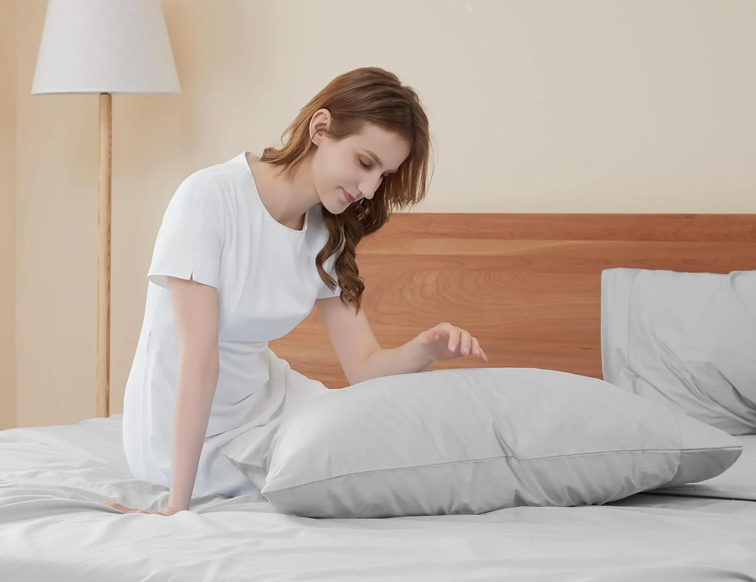 ست روبالشی طرح آفتابگردان سایز کویین، 2 عدد، روبالشی 100% پنبه ای سایز کویین، 50x75 سانتی متر، رنگ طوسی، نرم و تنفس پذیر ست روبالشی طرح آفتابگردان سایز کویین، 2 عدد، روبالشی 100% پنبه ای سایز کویین، 50x75 سانتی متر، رنگ طوسی، نرم و تنفس پذیر