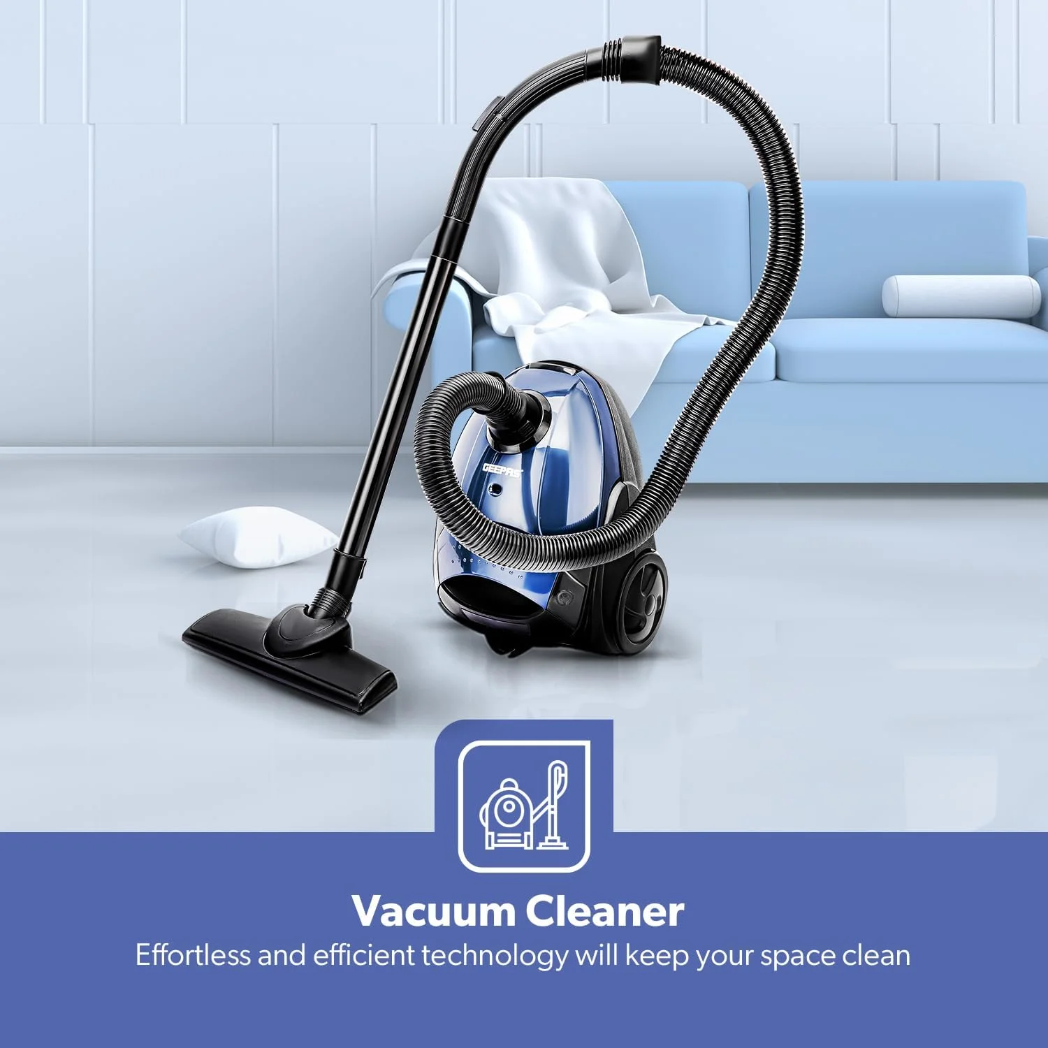 جاروبرقی Geepas مدل GVC2595 - دستی و عصایی، ظرفیت کیسه گرد و غبار 1.5 لیتری، موتور قدرتمند 1400 وات | دسته راحت، چرخ های غلتکی با نازل پارک آسان و نشانگر پر بودن گرد و غبار جاروبرقی Geepas مدل GVC2595 - دستی و عصایی، ظرفیت کیسه گرد و غبار 1.5 لیتری، موتور قدرتمند 1400 وات | دسته راحت، چرخ های غلتکی با نازل پارک آسان و نشانگر پر بودن گرد و غبار