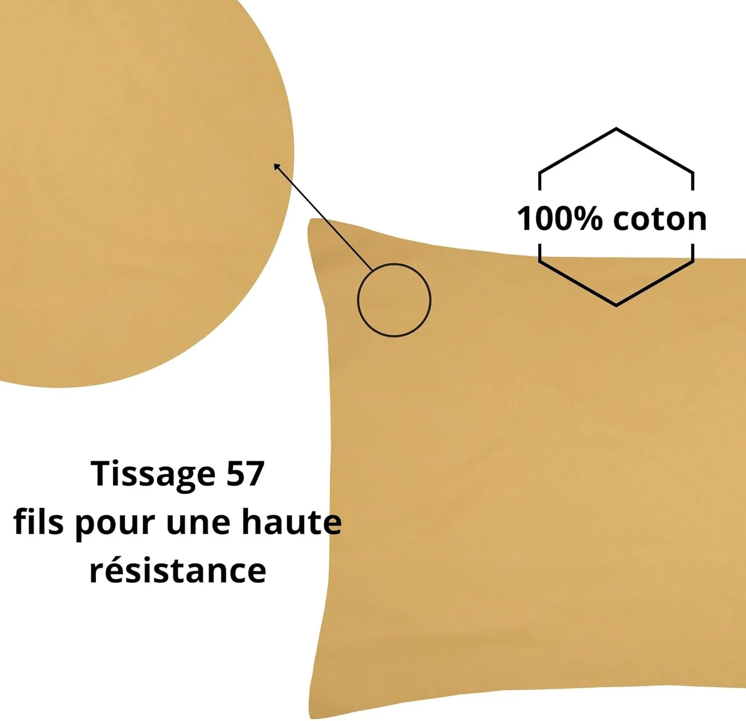 استوف - روبالشی کیسه ای - سایز 50 در 70 سانتی متر - کیفیت پرکال پنبه - 100% پنبه دارای گواهی Oeko-Tex - رنگ خردلی - مدل Elysee - ملحفه برای خانه استوف - روبالشی کیسه ای - سایز 50 در 70 سانتی متر - کیفیت پرکال پنبه - 100% پنبه دارای گواهی Oeko-Tex - رنگ خردلی - مدل Elysee - ملحفه برای خانه