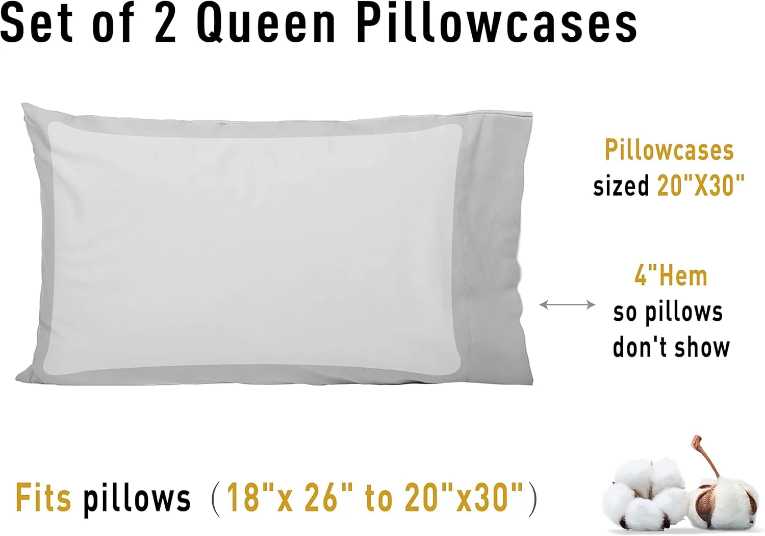 ست روبالشی طرح آفتابگردان سایز کویین، 2 عدد، روبالشی 100% پنبه ای سایز کویین، 50x75 سانتی متر، رنگ طوسی، نرم و تنفس پذیر ست روبالشی طرح آفتابگردان سایز کویین، 2 عدد، روبالشی 100% پنبه ای سایز کویین، 50x75 سانتی متر، رنگ طوسی، نرم و تنفس پذیر