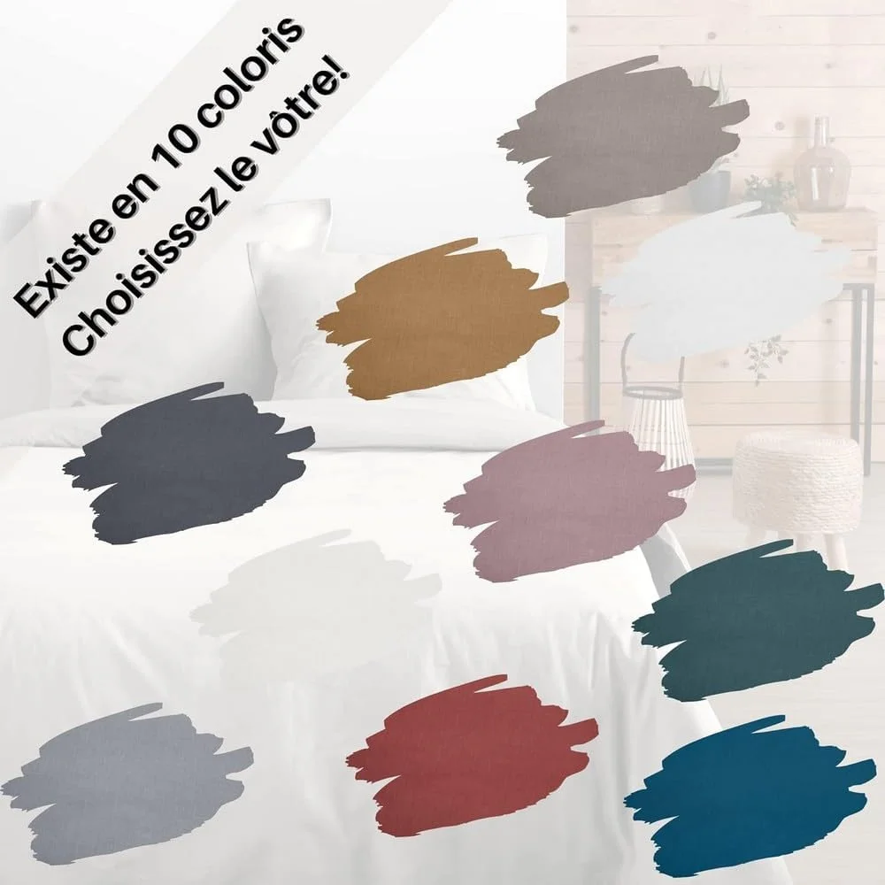 STOF - روکش بالش استوانه ای - سایز 45 x 185 سانتی متر - 100% پنبه دارای گواهینامه Oeko-Tex - کیفیت عالی - رنگ عاجی - مدل Eden - ملحفه تخت خواب برای خانه - نرم و راحت - مناسب برای همه STOF - روکش بالش استوانه ای - سایز 45 x 185 سانتی متر - 100% پنبه دارای گواهینامه Oeko-Tex - کیفیت عالی - رنگ عاجی - مدل Eden - ملحفه تخت خواب برای خانه - نرم و راحت - مناسب برای همه