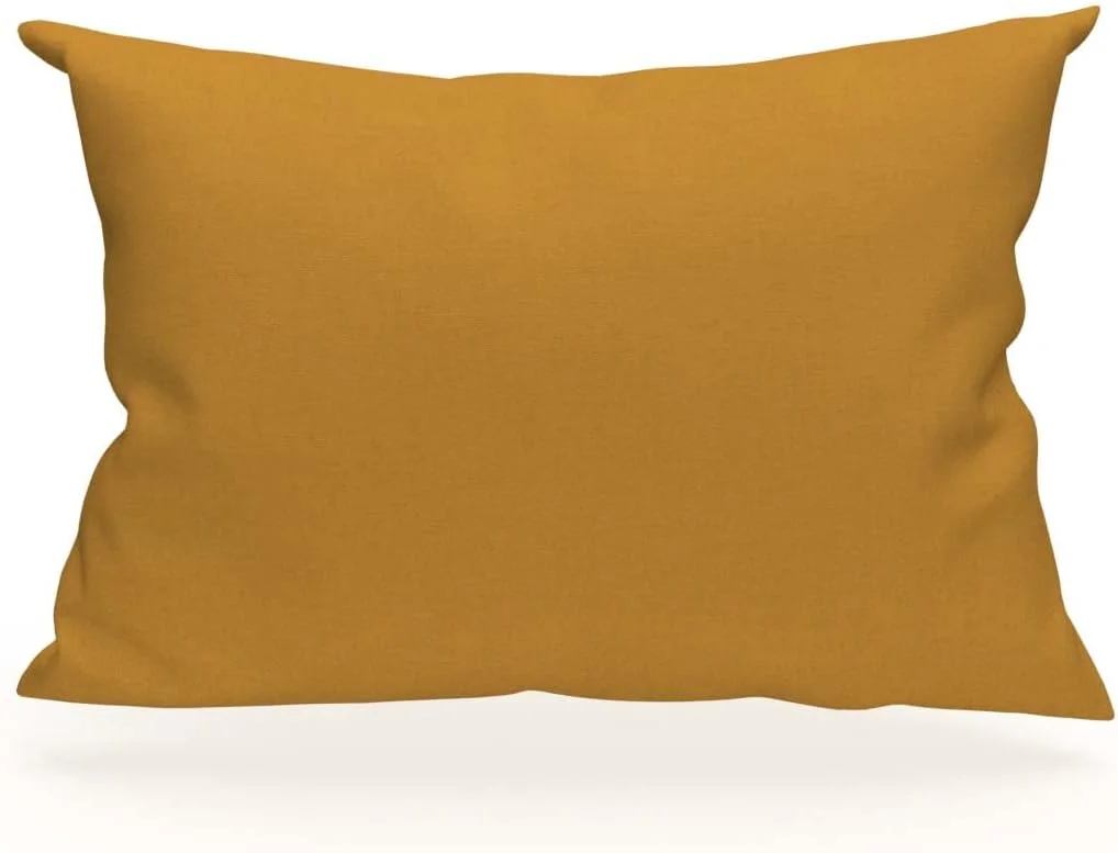 Soleil d'ocre CASE US VP 50X70 Mustard Cotton