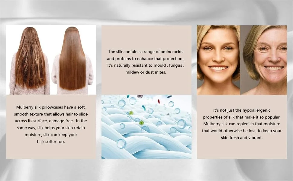 روبالشی ابریشمی QIYUE AB (ابریشم + تنسل) 100% ابریشم توت، سایز کوئین 51x76 سانتی متر، سلامت، نرم و لطیف، ضد آکنه، زیبایی پوست، مدل پاکتی (مشکی) روبالشی ابریشمی QIYUE AB (ابریشم + تنسل) 100% ابریشم توت، سایز کوئین 51x76 سانتی متر، سلامت، نرم و لطیف، ضد آکنه، زیبایی پوست، مدل پاکتی (مشکی)