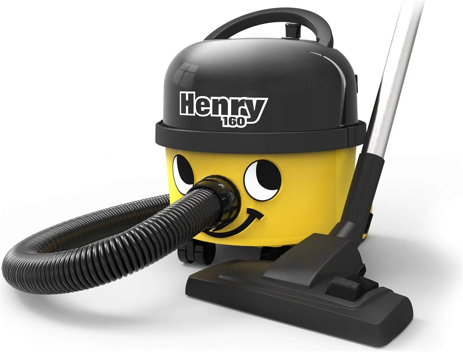 جاروبرقی سطلی هنری مدل HVR160، 620 وات، 6 لیتر، زرد