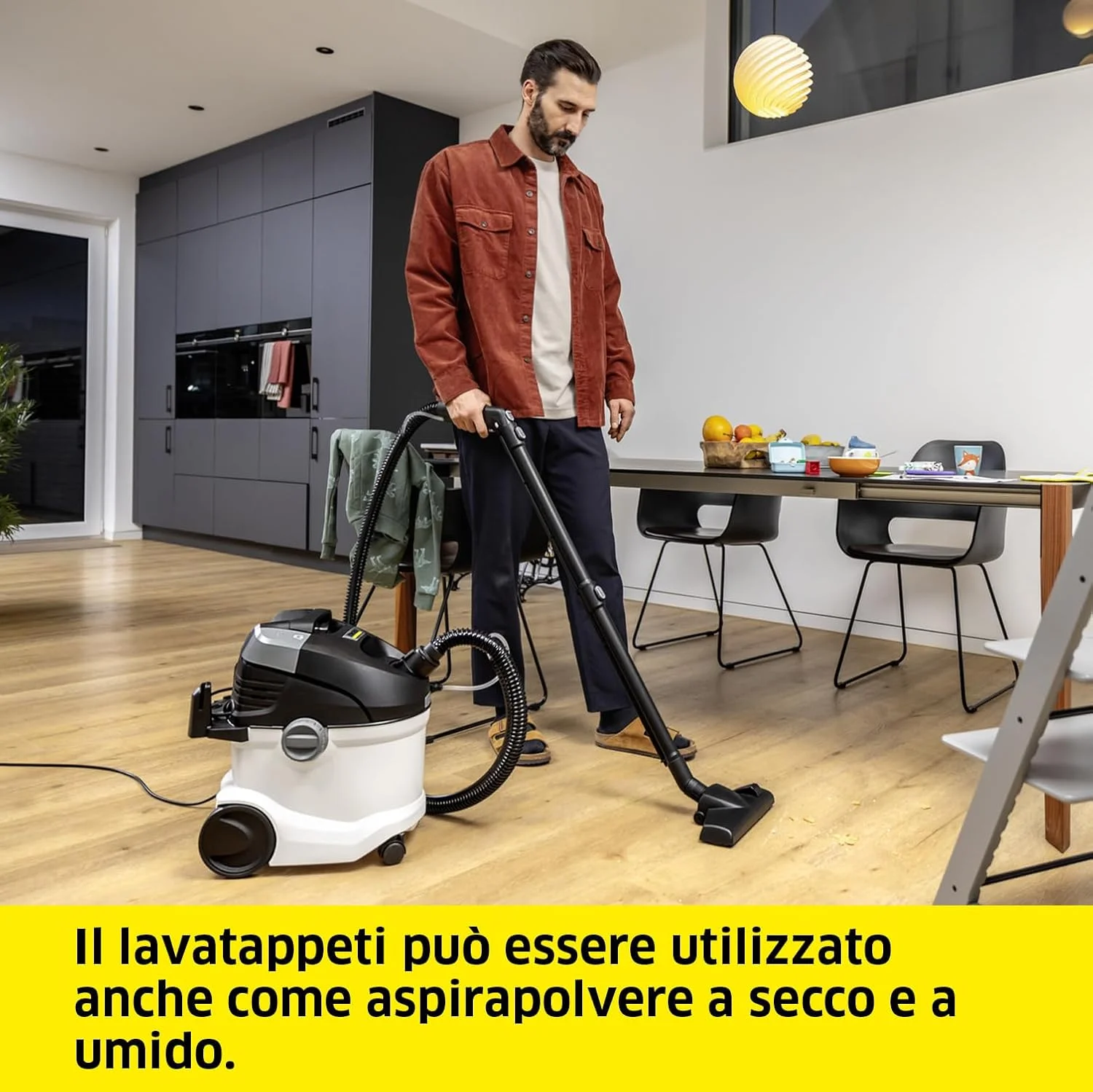 جاروبرقی آب و خاک کارچر SE 5، محصول چند منظوره 3 در 1، مناسب فرش و سطوح سخت، سیستم راحت 2 مخزنه، سفید جاروبرقی آب و خاک کارچر SE 5، محصول چند منظوره 3 در 1، مناسب فرش و سطوح سخت، سیستم راحت 2 مخزنه، سفید