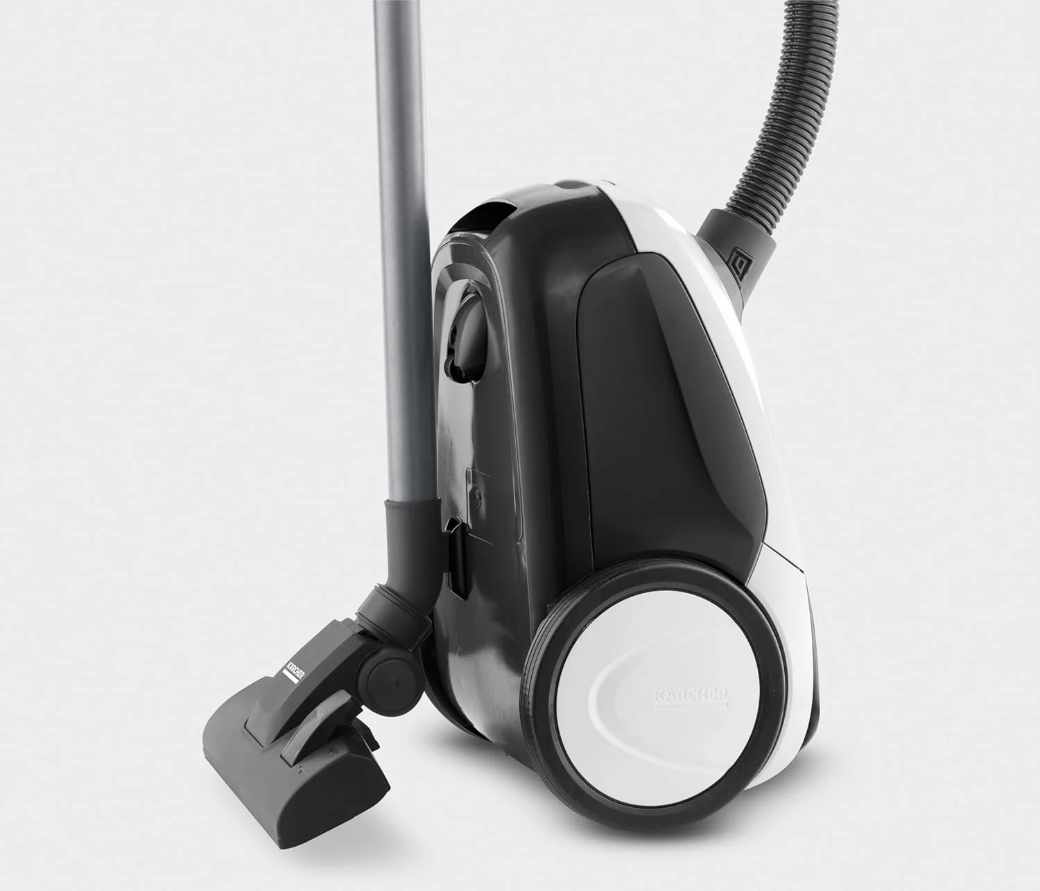 جاروبرقی کارچر VC 2 - جاروبرقی کیسه ای استوانه ای جمع و جور برای خانه ها، قدرتمند و آسان برای استفاده