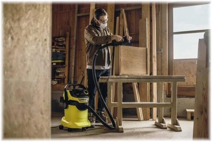 جاروبرقی آب و خاک کارچر مدل WD 5 P V-25/5/22 1.628-306.0 با توان 1100 وات و مخزن 25 لیتری به همراه دمنده برگ جاروبرقی آب و خاک کارچر مدل WD 5 P V-25/5/22 1.628-306.0 با توان 1100 وات و مخزن 25 لیتری به همراه دمنده برگ