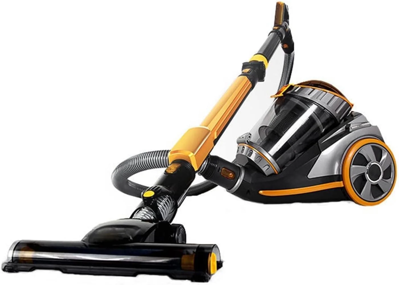 جاروبرقی سطلی JAHLGT، فوق العاده کم صدا، قدرت بالا، دستگاه کوچک قدرتمند با مکش فوق العاده زیاد، بدون نیاز به خم شدن