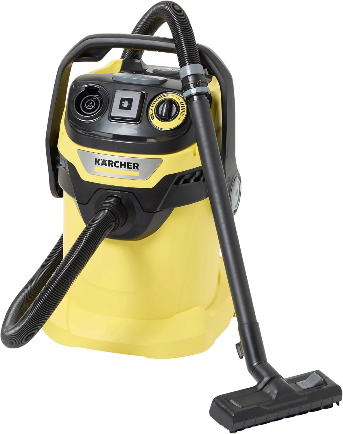 جاروبرقی آب و خاک کارچر مدل WD 5 P V-25/5/22 1.628-306.0 با توان 1100 وات و مخزن 25 لیتری به همراه دمنده برگ جاروبرقی آب و خاک کارچر مدل WD 5 P V-25/5/22 1.628-306.0 با توان 1100 وات و مخزن 25 لیتری به همراه دمنده برگ