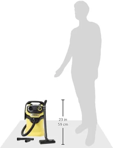جاروبرقی آب و خاک کارچر مدل WD 5 P V-25/5/22 1.628-306.0 با توان 1100 وات و مخزن 25 لیتری به همراه دمنده برگ جاروبرقی آب و خاک کارچر مدل WD 5 P V-25/5/22 1.628-306.0 با توان 1100 وات و مخزن 25 لیتری به همراه دمنده برگ