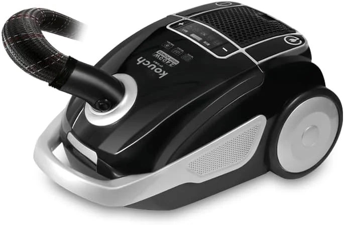 جاروبرقی کیسه ای سبک Kouch برای فرش و سطوح سخت، با فیلتر هپا، فیلتراسیون AirClean، مدل KV2023